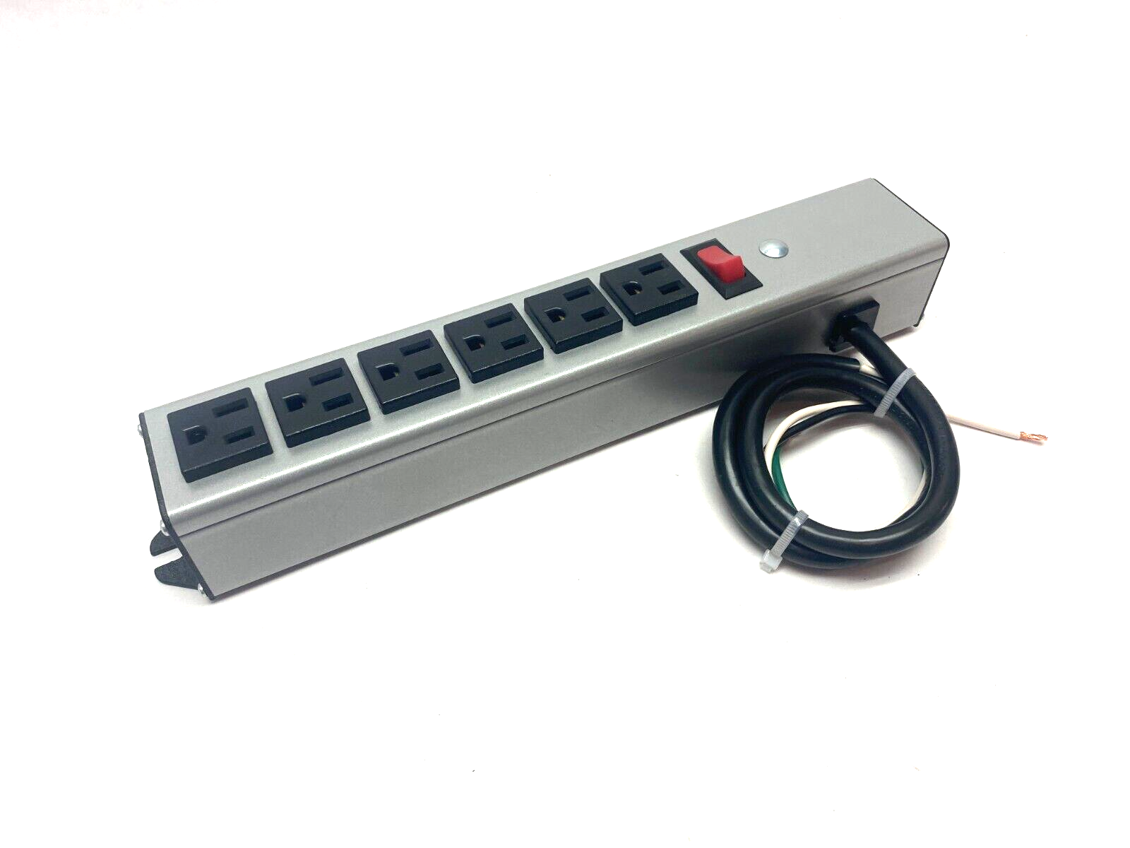 Legrand Wiremold L10323 6-Outlet Plug-In Center Outlet Breaker Power Strip Unit - Maverick Industrial Sales