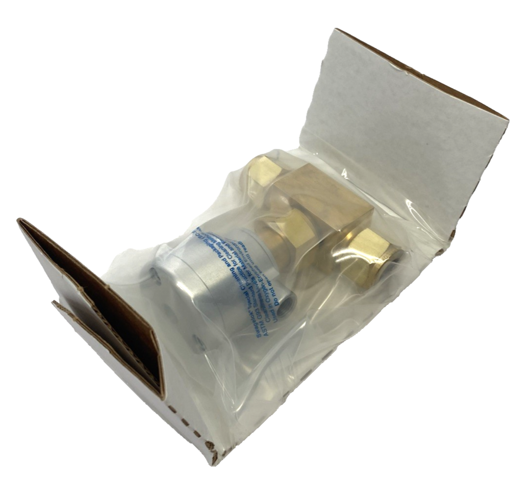 Swagelok B-8BK-1D Brass Body Bellows-Sealed Actuator Valve 1-Series S03467797B - Maverick Industrial Sales