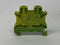 Siemens 8WH1000-0CF07 PE/PEN Terminal Block Green-Yellow LOT OF 25 - Maverick Industrial Sales