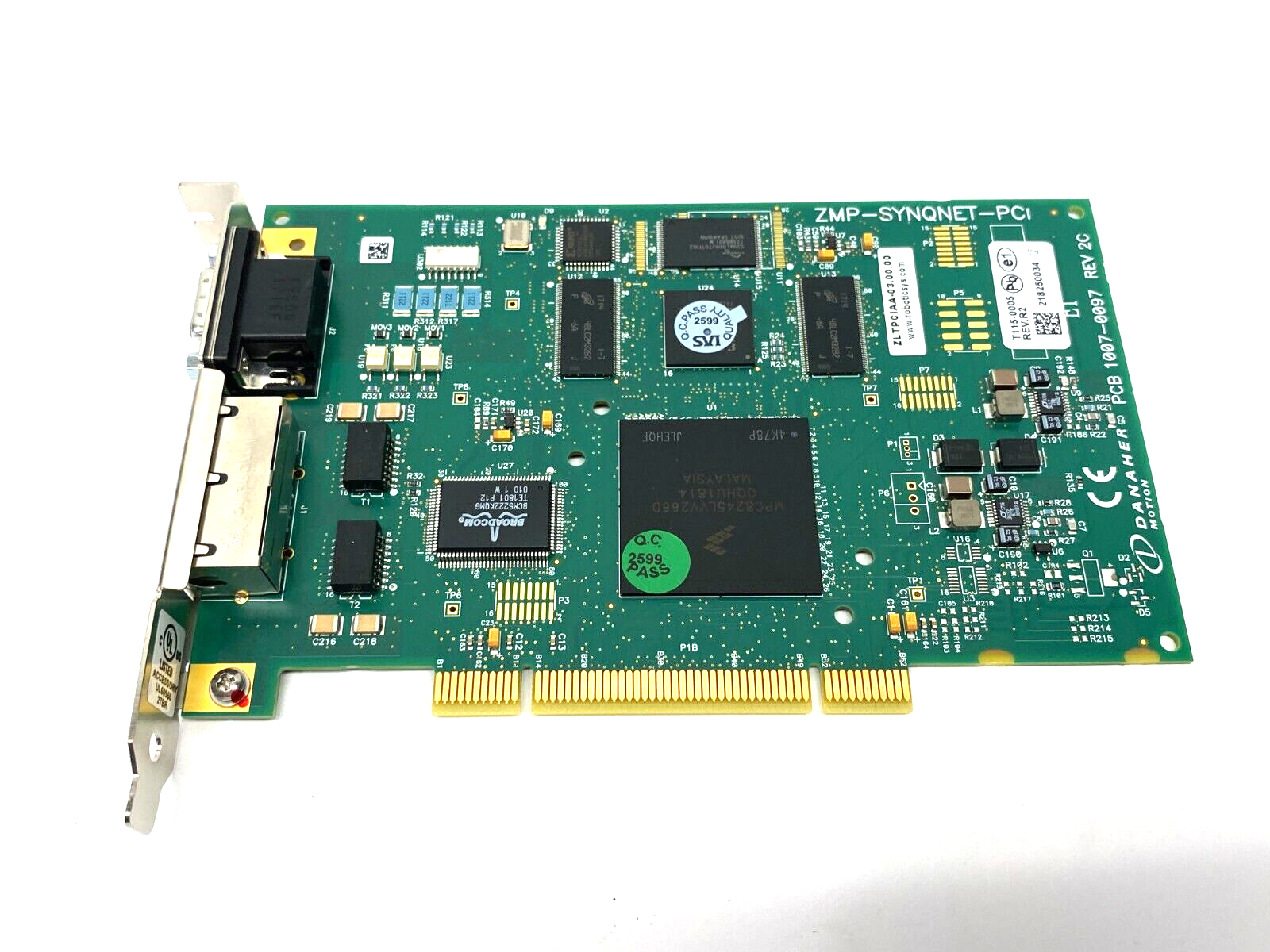 Kollmorgen T115-0005 SynqNet Motion Control Drive Card 64-Bit ZLTPCIAA-03.00.00 - Maverick Industrial Sales