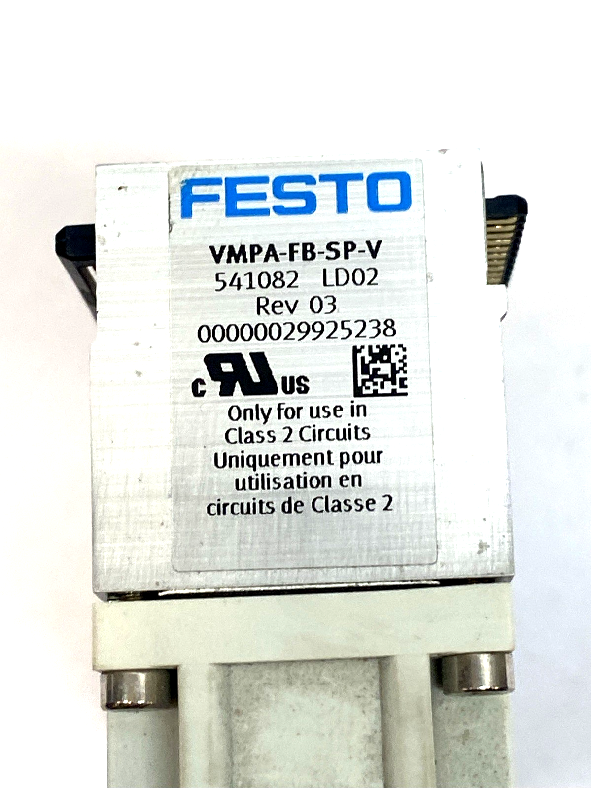 Festo VMPA-FB-SP-V Supply Plate 541082 - Maverick Industrial Sales