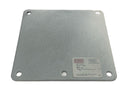 Hoffman F44LP Closure Plate Hinged-Cover Lay-in Wireway 4.00x4.00 Gray Steel - Maverick Industrial Sales