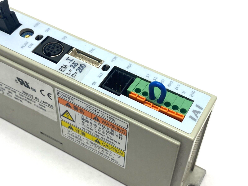 IAI RCP2-C-RSA-I-PM-0-P Robo Cylinder Actuator Controller 24VDC 2A - Maverick Industrial Sales