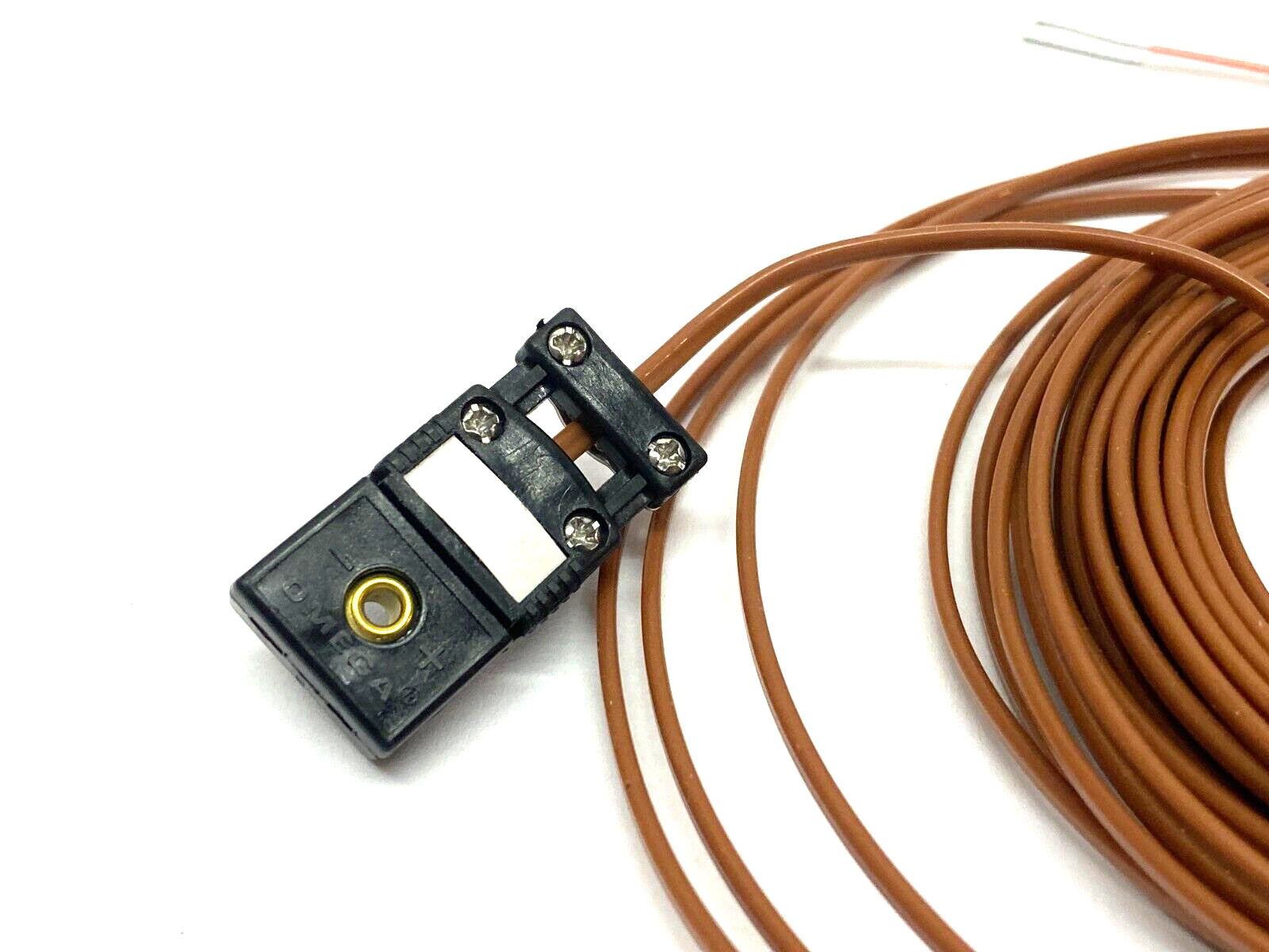 Omega TECJ25-13 Thermocouple Extension Cable Type J 2-Wire and Retractable Cable - Maverick Industrial Sales