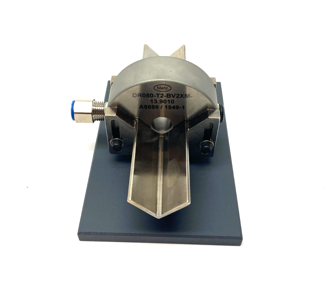 Mahr DR050-T2-BV2XM-19.010 Dimensionair 2-Jet Air Ring Gauge w/ Base Plate - Maverick Industrial Sales