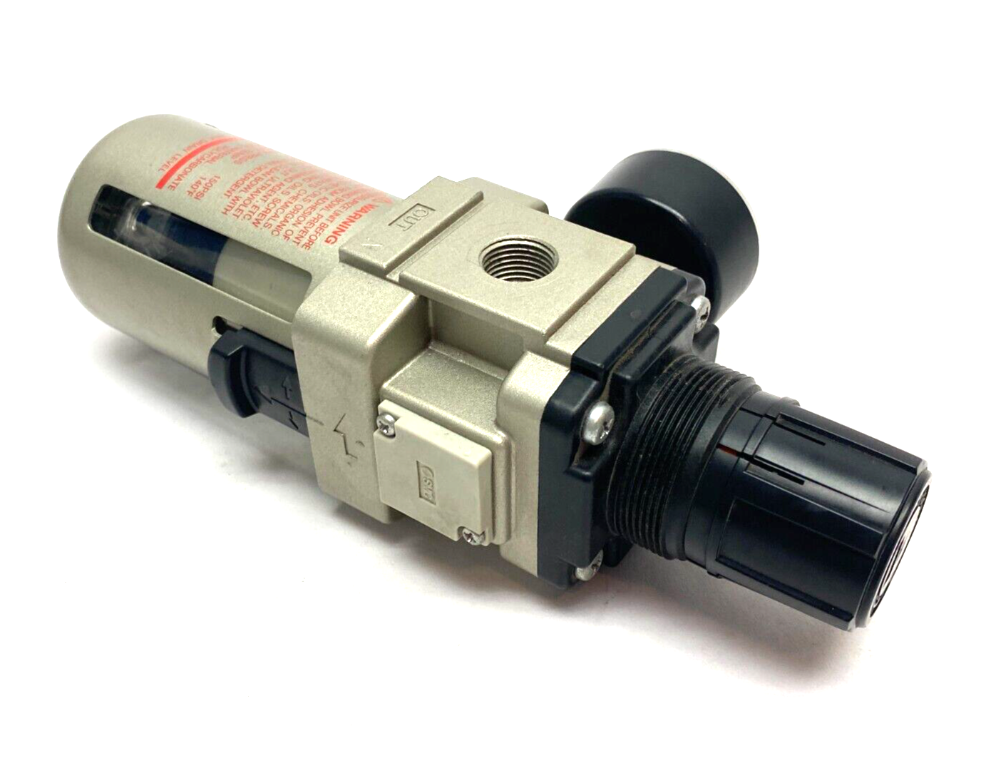 SMC AW40-N03-Z Modular Pneumatic Filter Regulator 7~125psi w/ Gauge - Maverick Industrial Sales