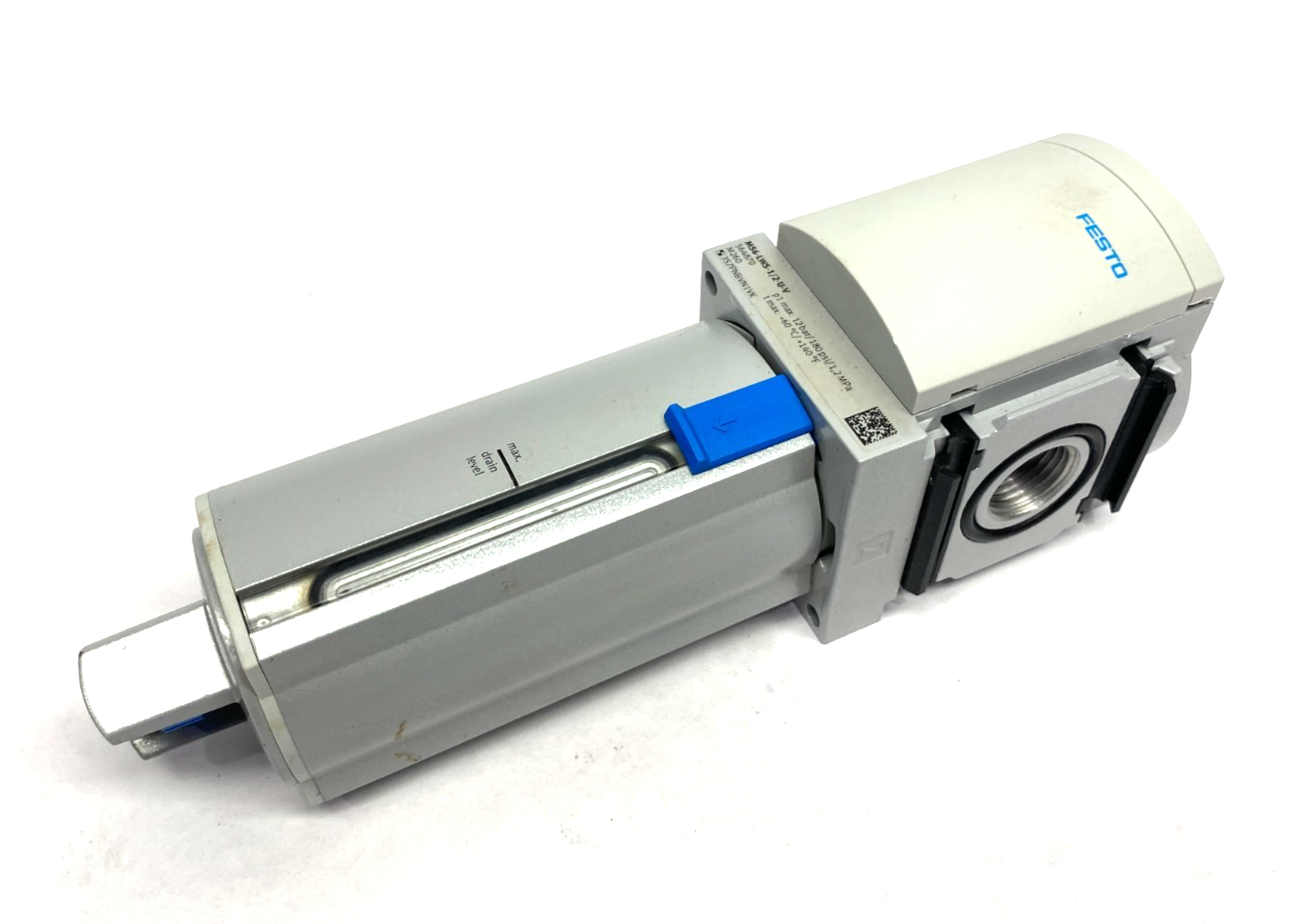 Festo MS6-LWS-1/2-U-V Water Trap 2-12bar G1/2 Ports 564870 - Maverick Industrial Sales