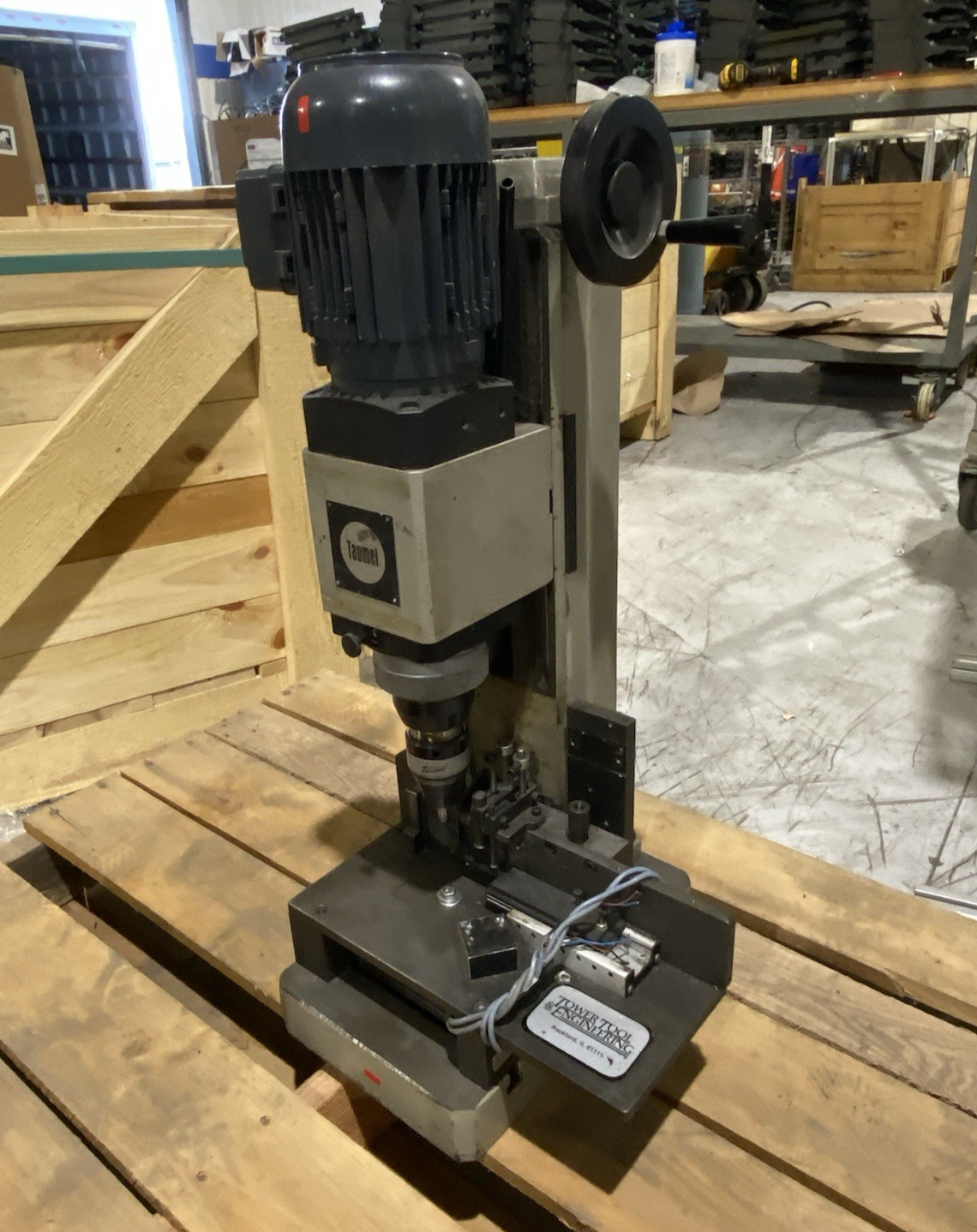 Taumel Assembly Solutions T-125 6031 Tabletop Orbital Forming Machine - Maverick Industrial Sales