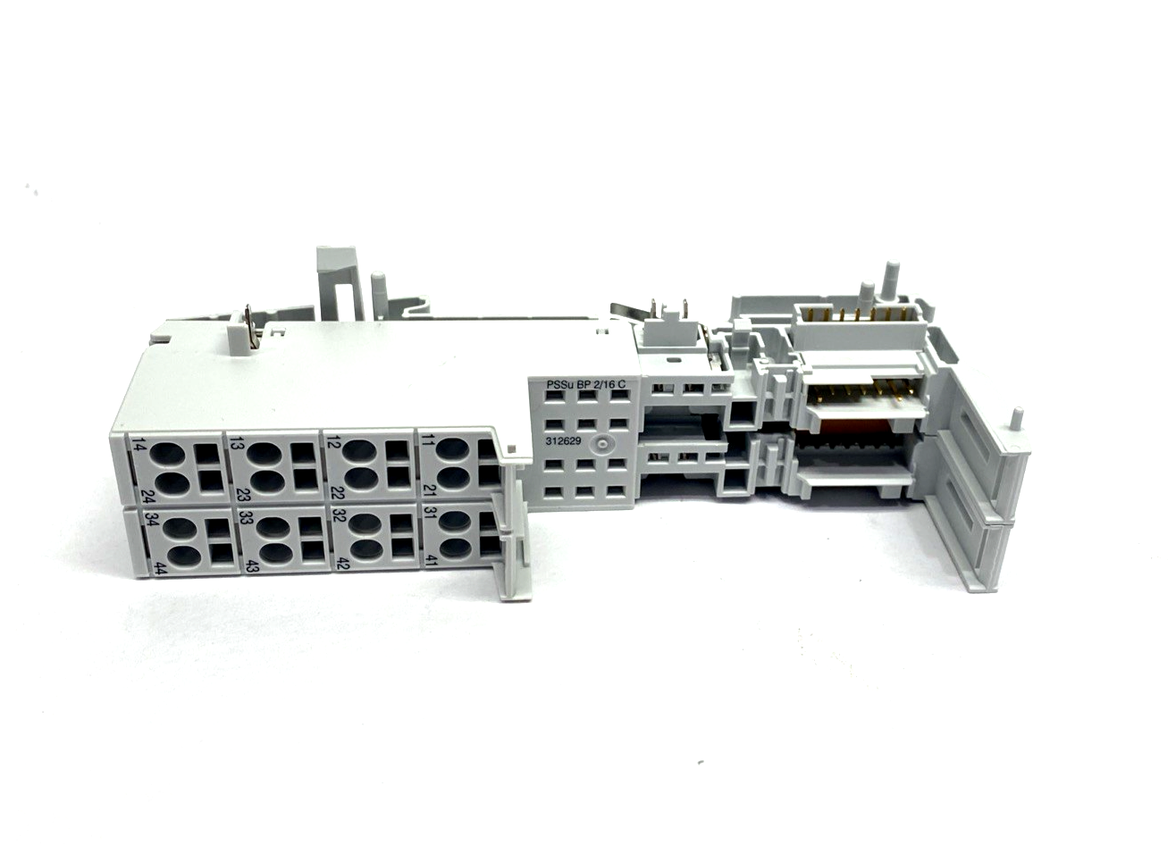 Pilz PSSu BP 2/16 C Base Module For I/O Electronic Module, Double Width 312629 - Maverick Industrial Sales