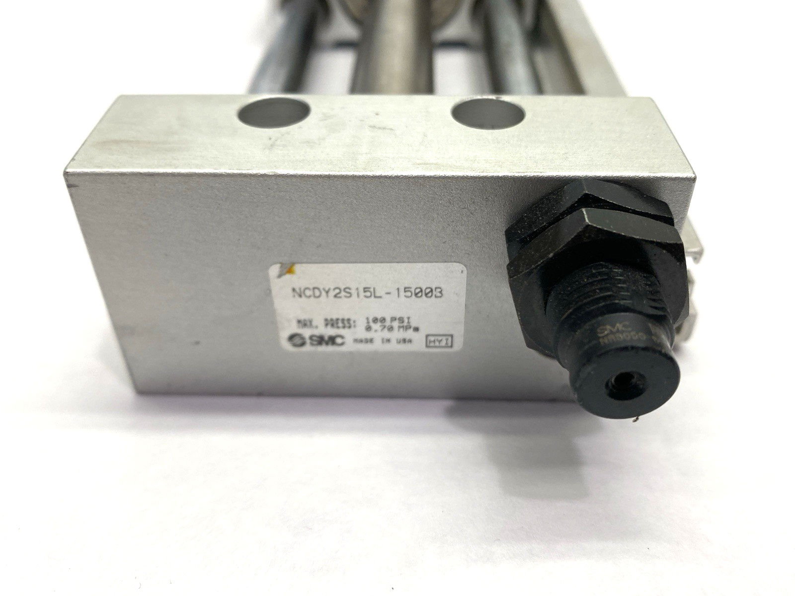 SMC NCDY2S15L-15003 Pneumatic Cylinder NEEDS LUBE - Maverick Industrial Sales