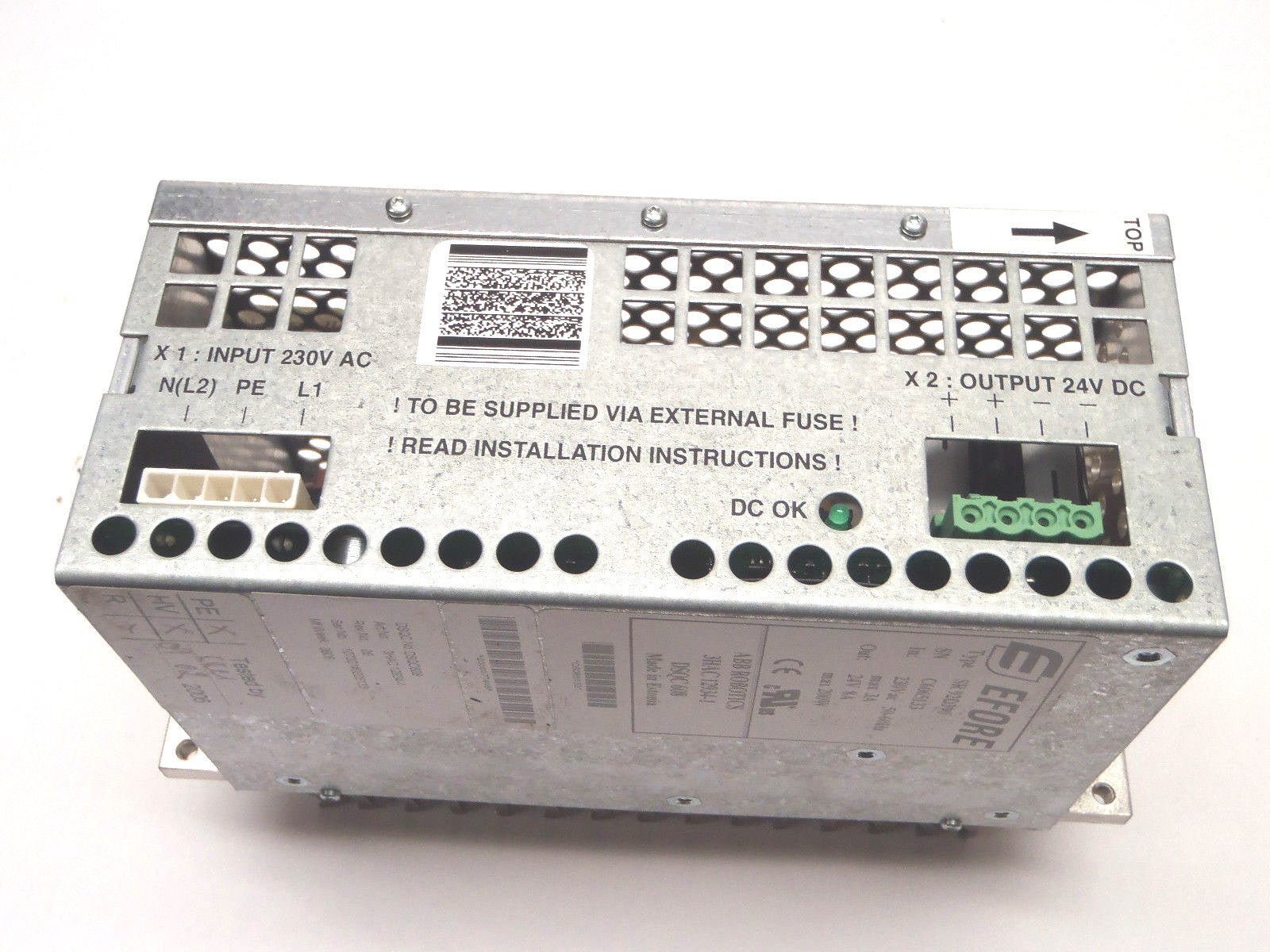 ABB SR 92D390 Power Supply 230VAC 50-60Hz 3HAC 12934-1 DSQC608 - Maverick Industrial Sales
