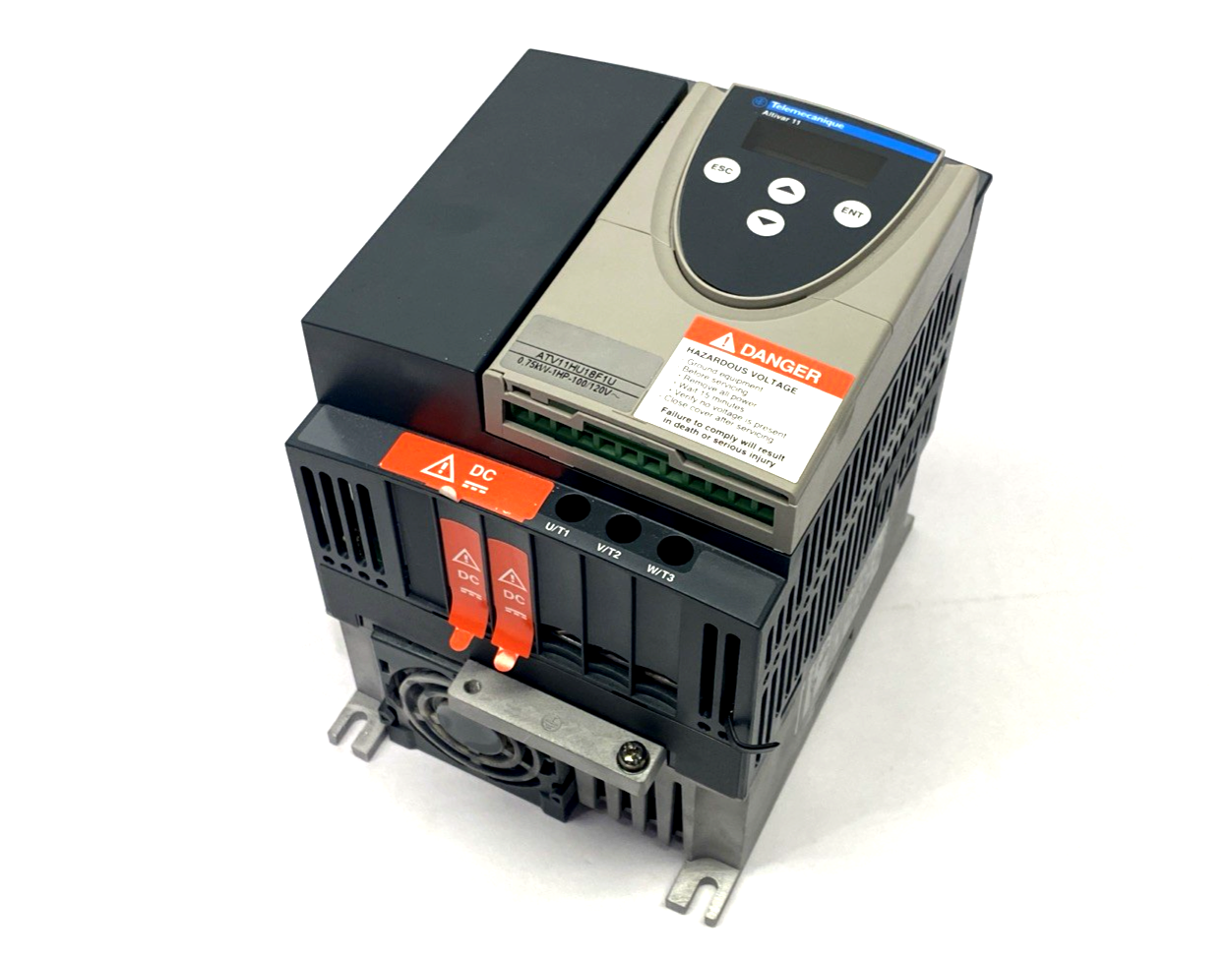 Telemecanique ATV11HU18F1U Variable Speed Drive 0.75kW 120V 1PH 1HP, Altivar 11 - Maverick Industrial Sales