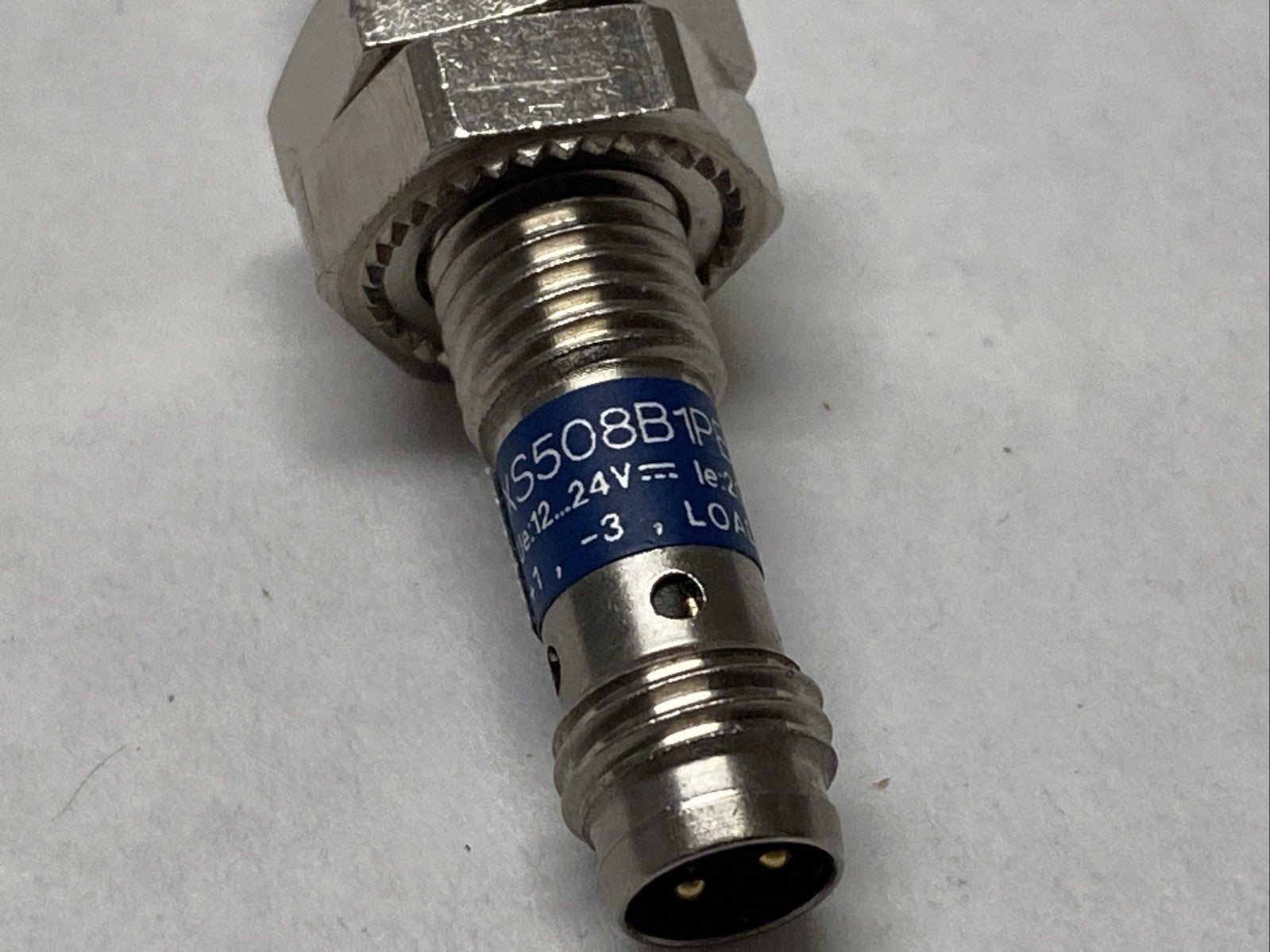 Telemecanique XS5-08B1PBM8 Inductive Proximity Sensor M8 3-Pin 12-24VDC - Maverick Industrial Sales