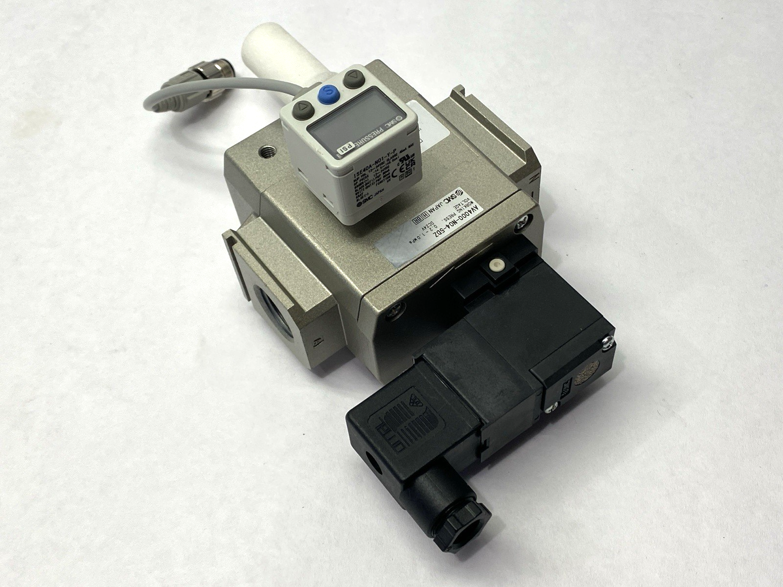 SMC AV4000-N04-5DZ Pneumatic Soft Start Valve 1/2" Ports - Maverick Industrial Sales