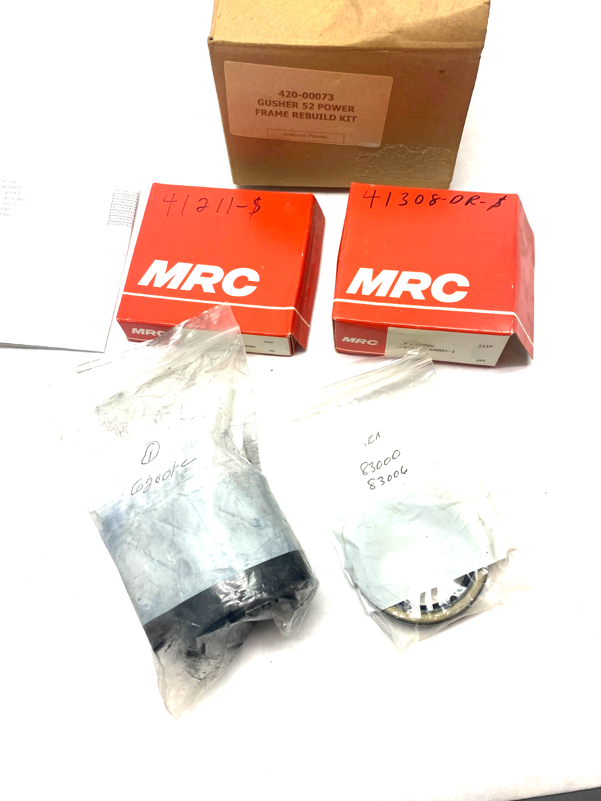 Gusher 420-00073 Series 52 Power Frame Rebuild Kit - Maverick Industrial Sales
