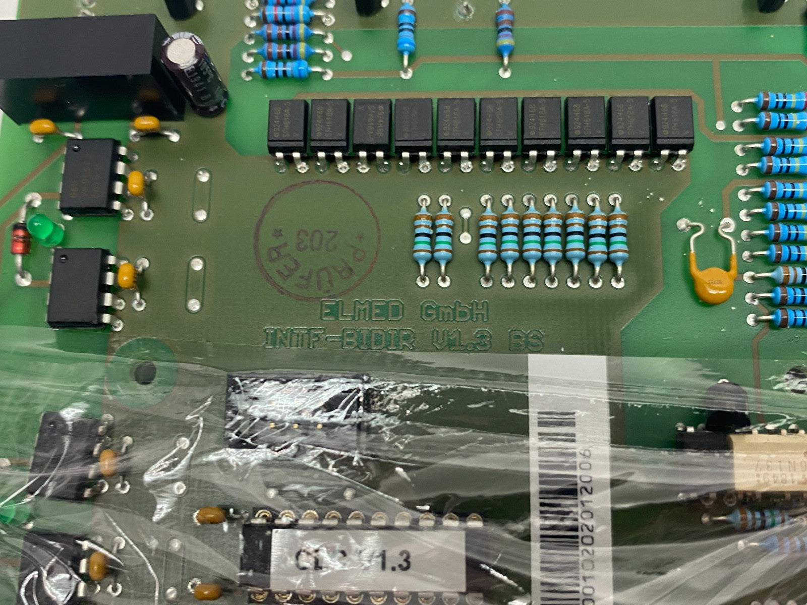 0115001020 | ELMED ISOTEST Holiday Detector Digital Panel Assembly INTF-BIDIR - Used - Maverick Industrial Sales