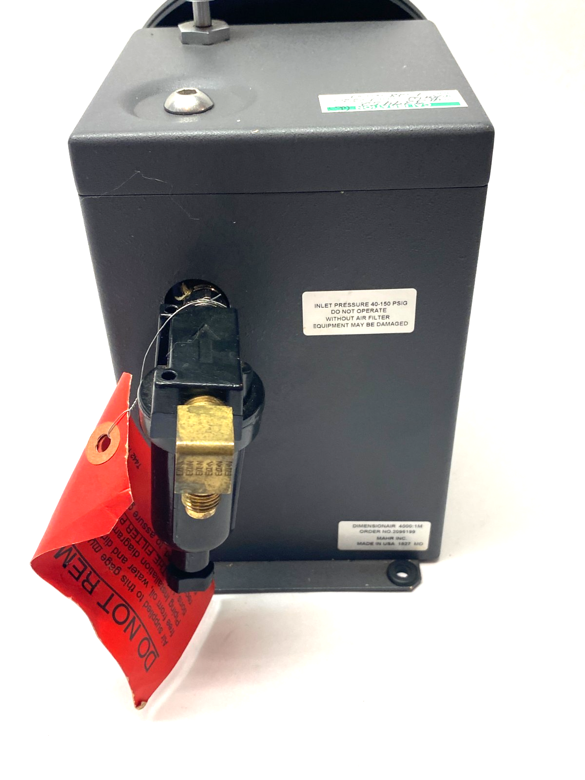 Mahr 2095199 Dimensionair 4000:1 Metric Mechanical Air Amplifier - Maverick Industrial Sales