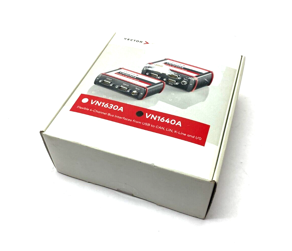 Vector VN1640A Flexible 4-Channel CAN/LIN Bus Interface Module - Maverick Industrial Sales