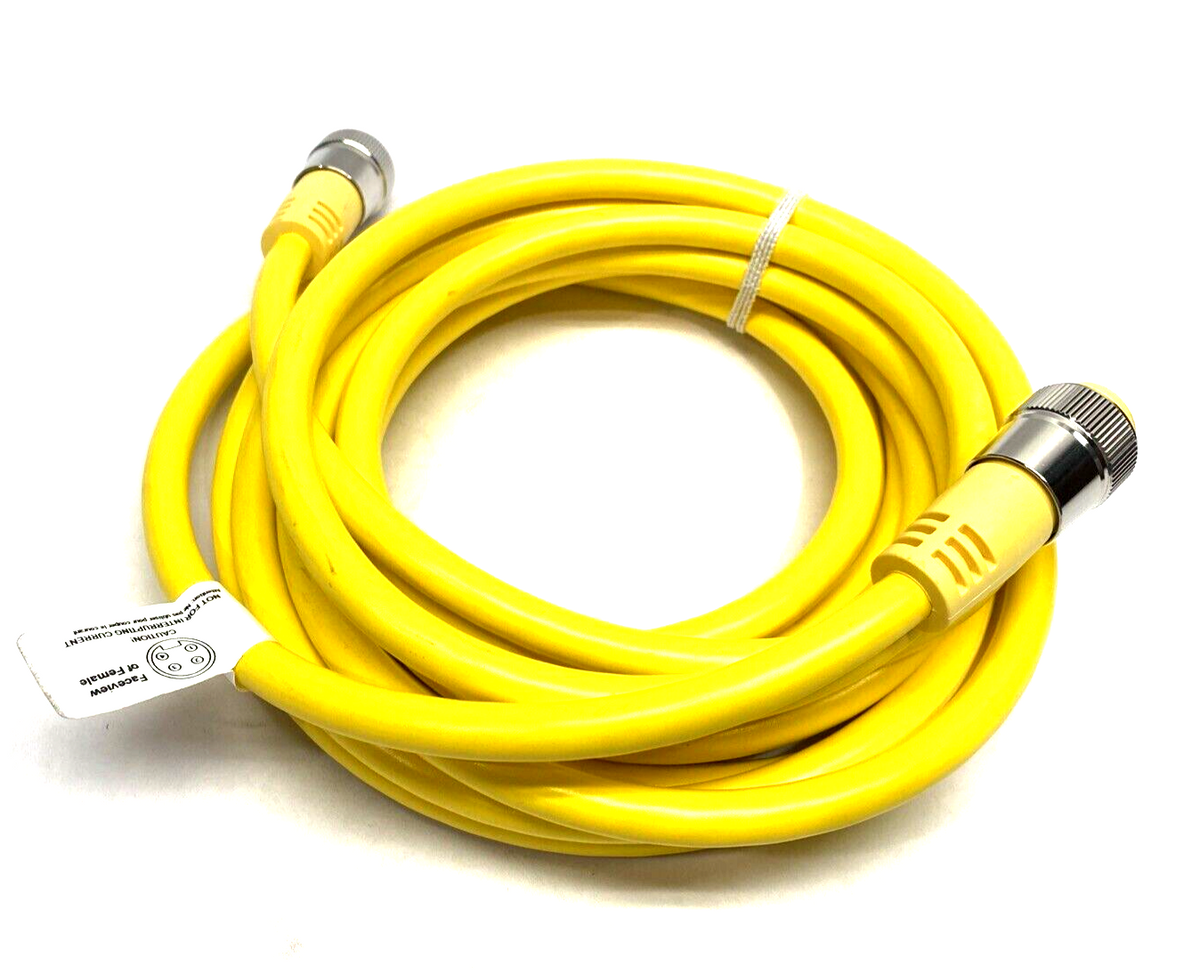 ZP-S1-4MFP-6M | Automation Direct ZIPport Cordset 7/8" 4-Pin Male To Female 6m - New – Open box - Maverick Industrial Sales