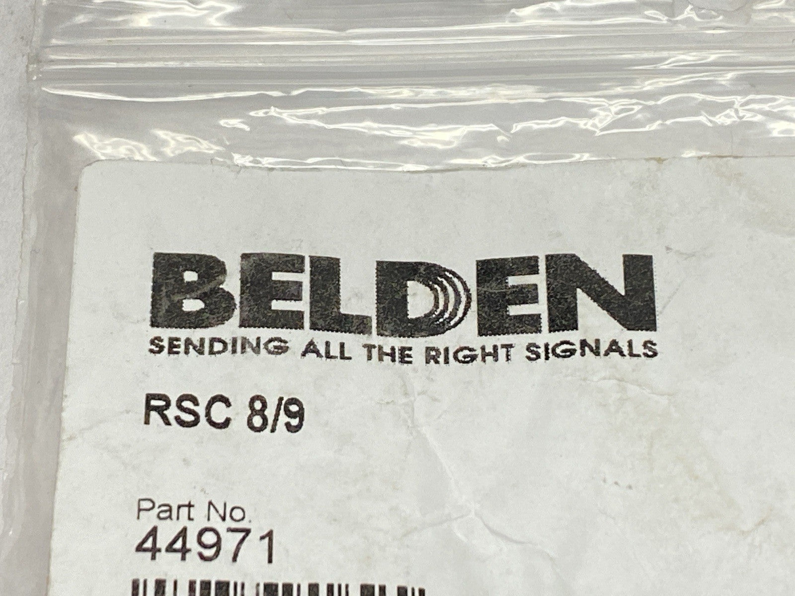 RSC 8/9 | Belden Field-WIreable Connector Male M12 8-Pin 44971 - New – Open box - Maverick Industrial Sales