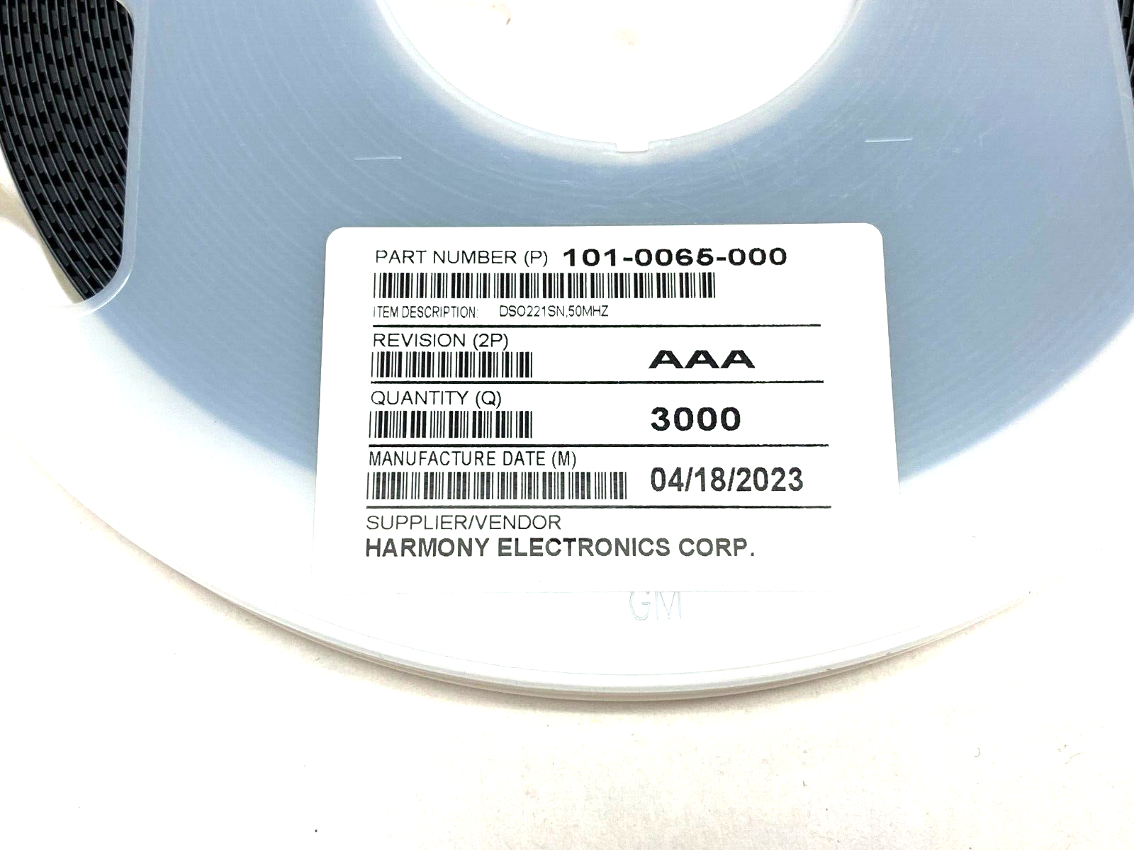 Harmony Electronics HSO221SK Crystal Oscillator 50MHz Frequency WHEEL OF 3000 - Maverick Industrial Sales
