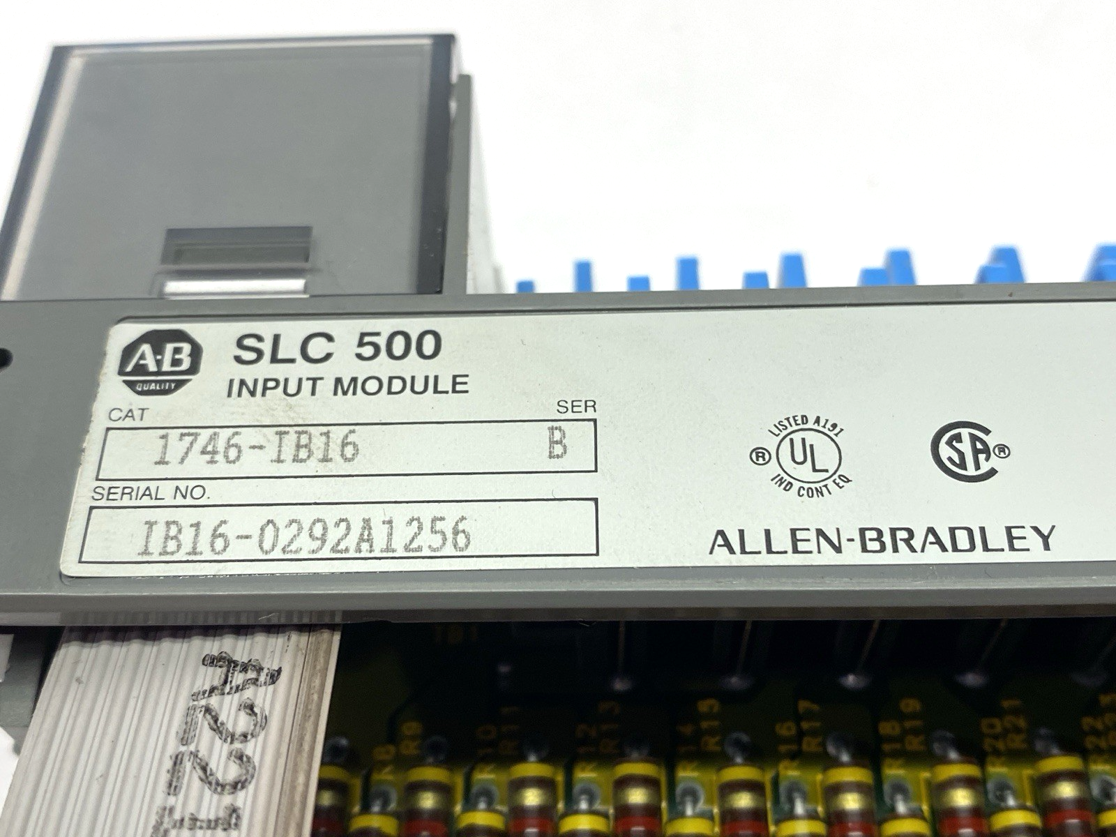 Allen Bradley 1746-IB16 Ser. B SLC 500 Input Module 16-Inputs 24VDC NO COVER - Maverick Industrial Sales