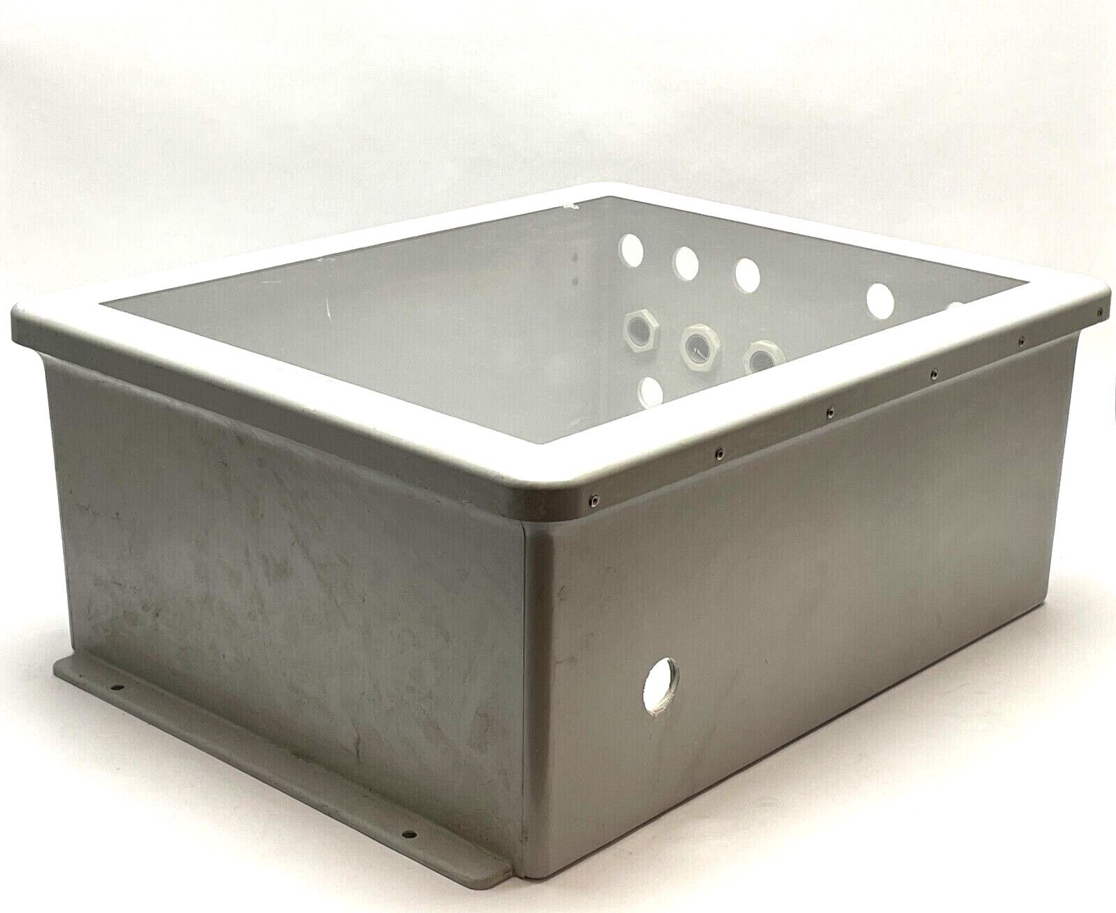 Hubbell Wiegmann HW-J201608CHTLW Continuous Hinge Link Lock Enclosure - Maverick Industrial Sales