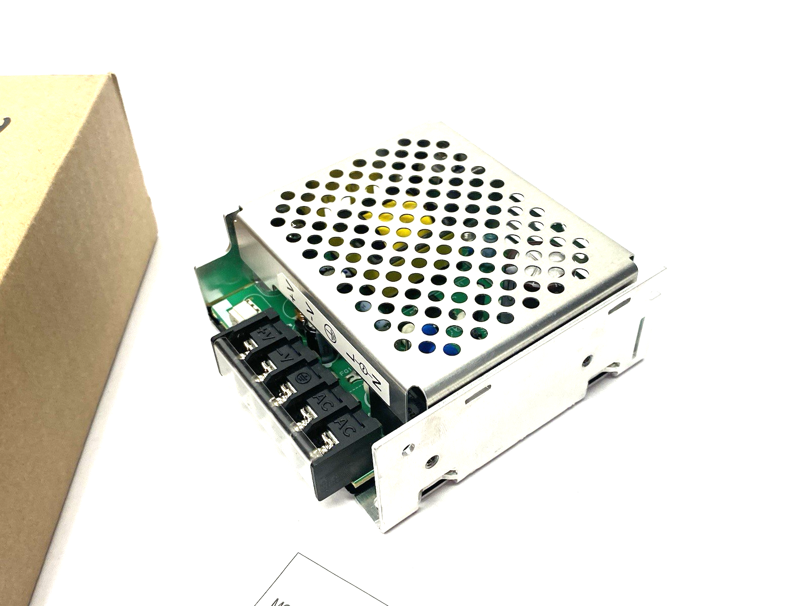 S8JX-G01524C | Omron Covered Power Supply Input 100 to 240 VAC, Output 24V 0.65A - New – Open box - Maverick Industrial Sales