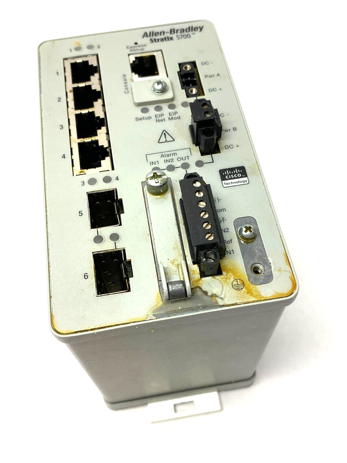 Allen Bradley 1783-BMS06SA Ser. A Stratix 5700 Managed Ethernet Switch PEELING - Maverick Industrial Sales