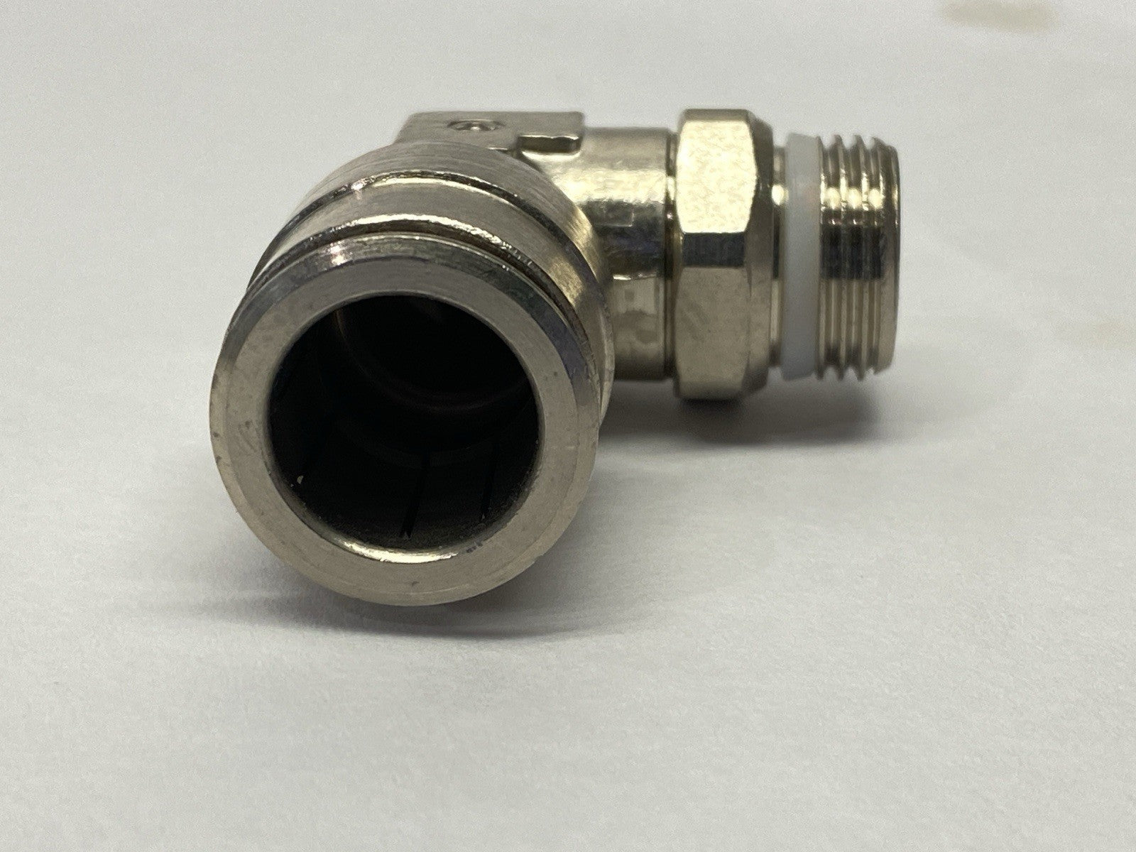 Camozzi S6520 14-3/8 Swivel Elbow 90 Degree Push-In Fitting LOT OF 8 - Maverick Industrial Sales