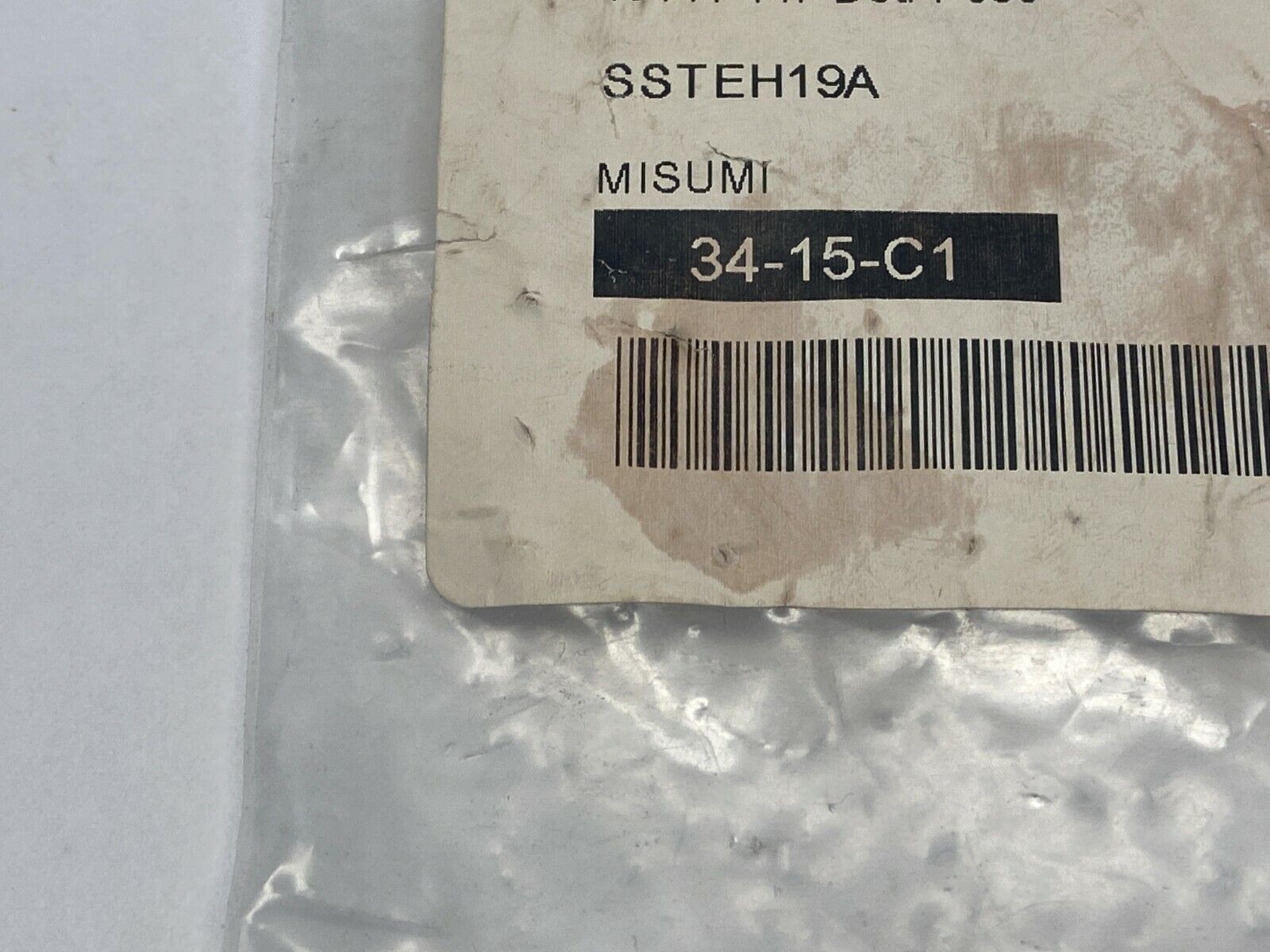 MiSUMi SSTEH19A Screw Type Stop Pin 12mm Thread x 19mm Head Diameter - Maverick Industrial Sales