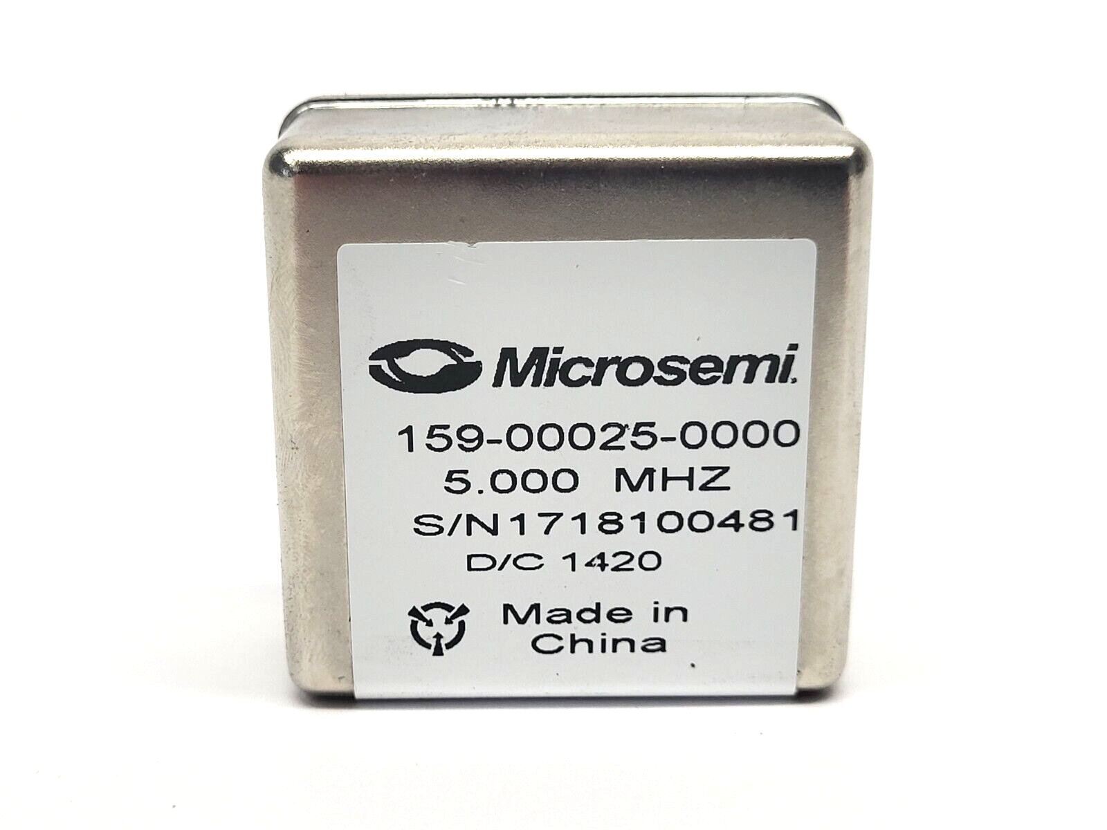 Microsemi 159-00025-0000 Oscillator 1718100481 - Maverick Industrial Sales