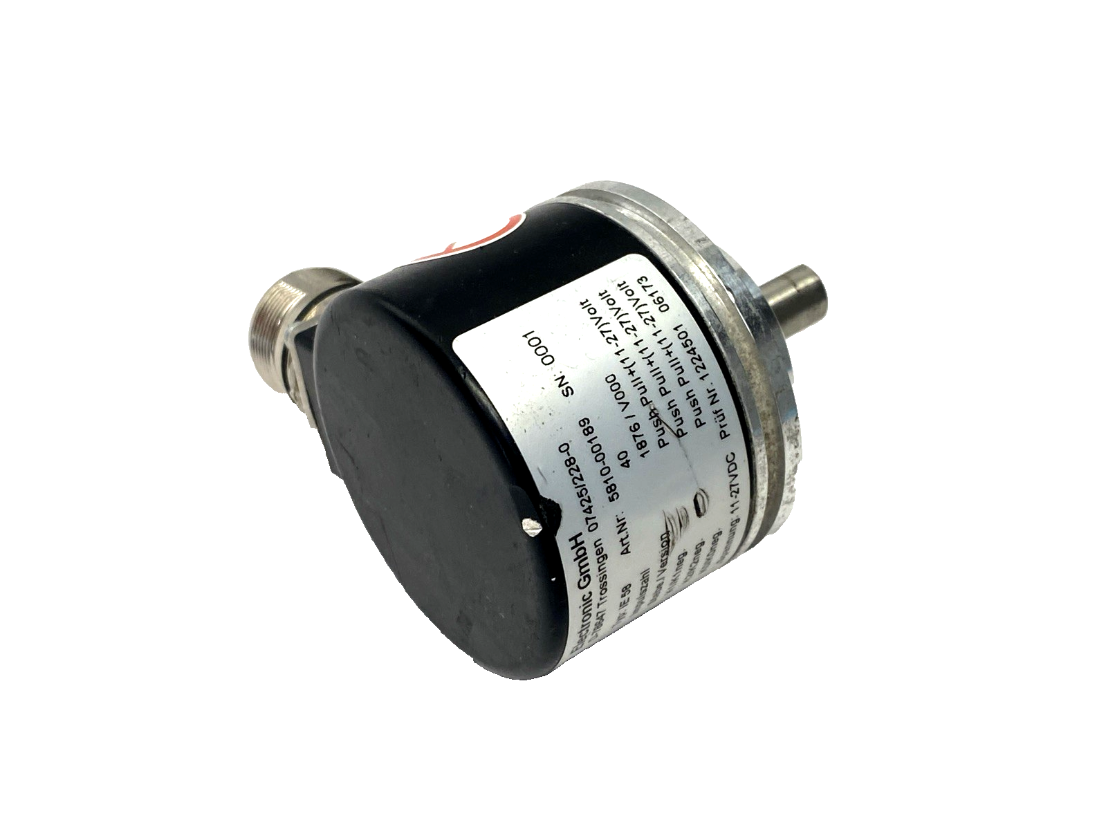TR Electronic 5810-00189 Incremental Encoder, 40 Pulses 11-28V, 10mm Shaft - Maverick Industrial Sales