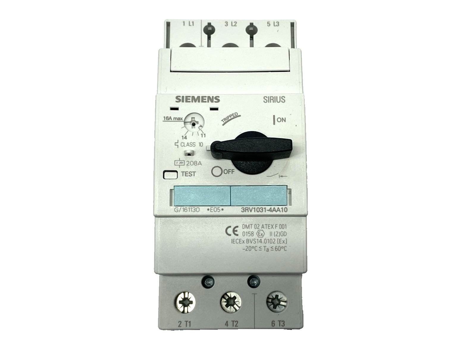 Siemens 3RV1031-4AA10 Circuit Breaker 11-16A - Maverick Industrial Sales