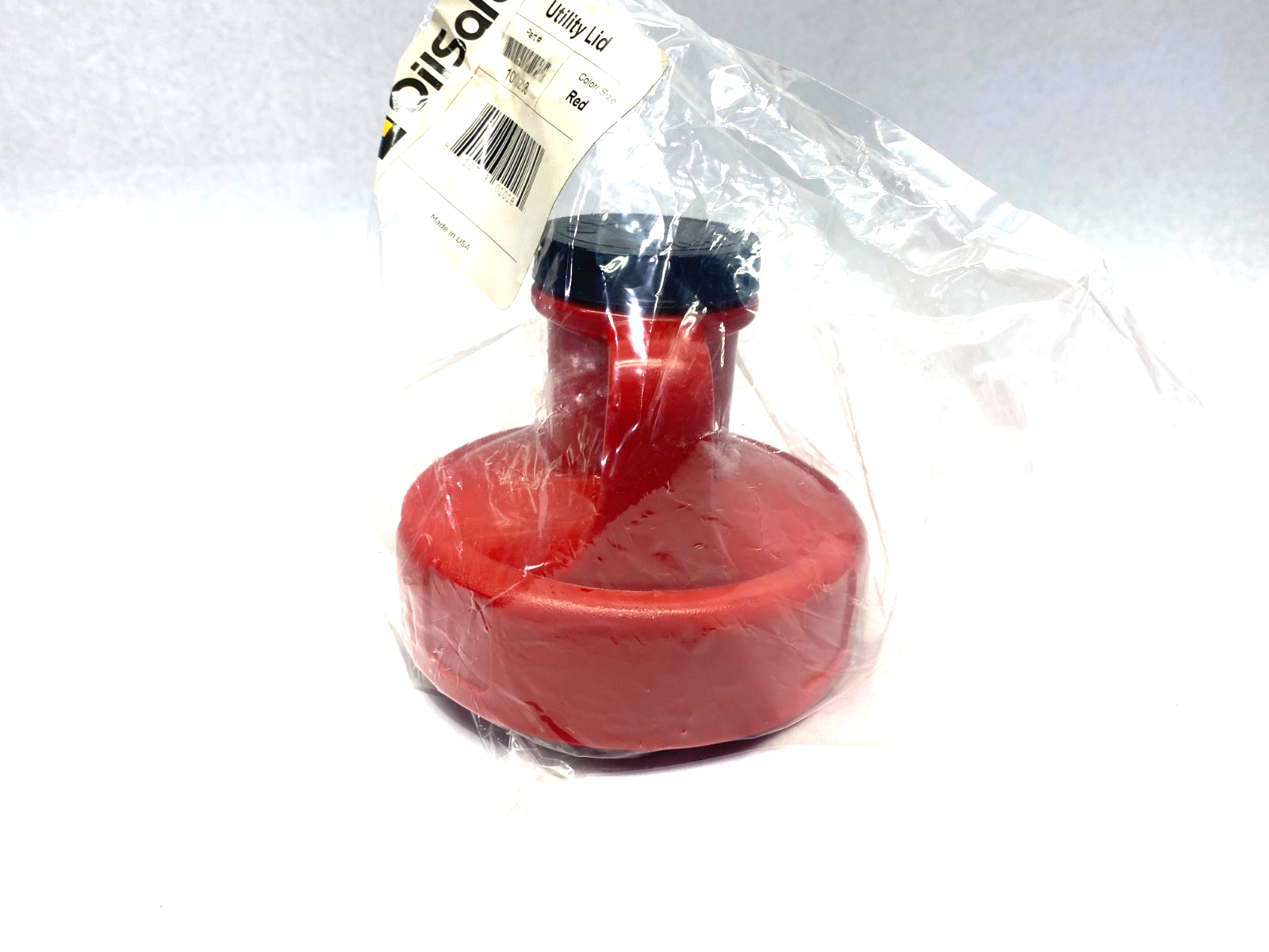 100208 | Oilsafe Multipurpose Utility Lid, 48mm Opening, Red - New - Maverick Industrial Sales