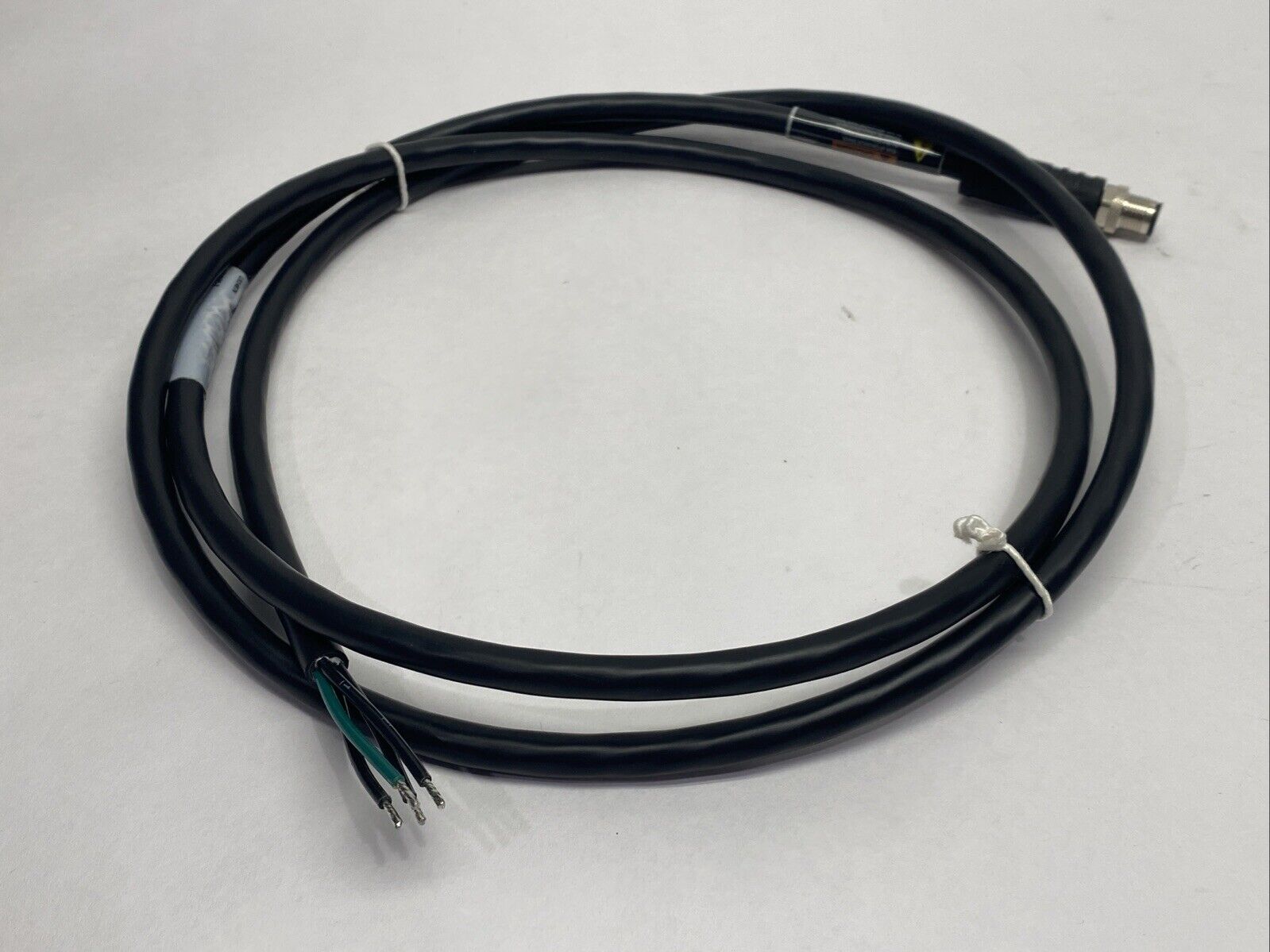 Turck RSP46PS-2 Power Cordset M12 Male 4-Pin 2m UX14876 - Maverick Industrial Sales