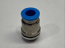 Festo QS-G1/8-6 Push-In Fitting Male Thread 6mm OD Tube 186096 LOT OF 8 - Maverick Industrial Sales