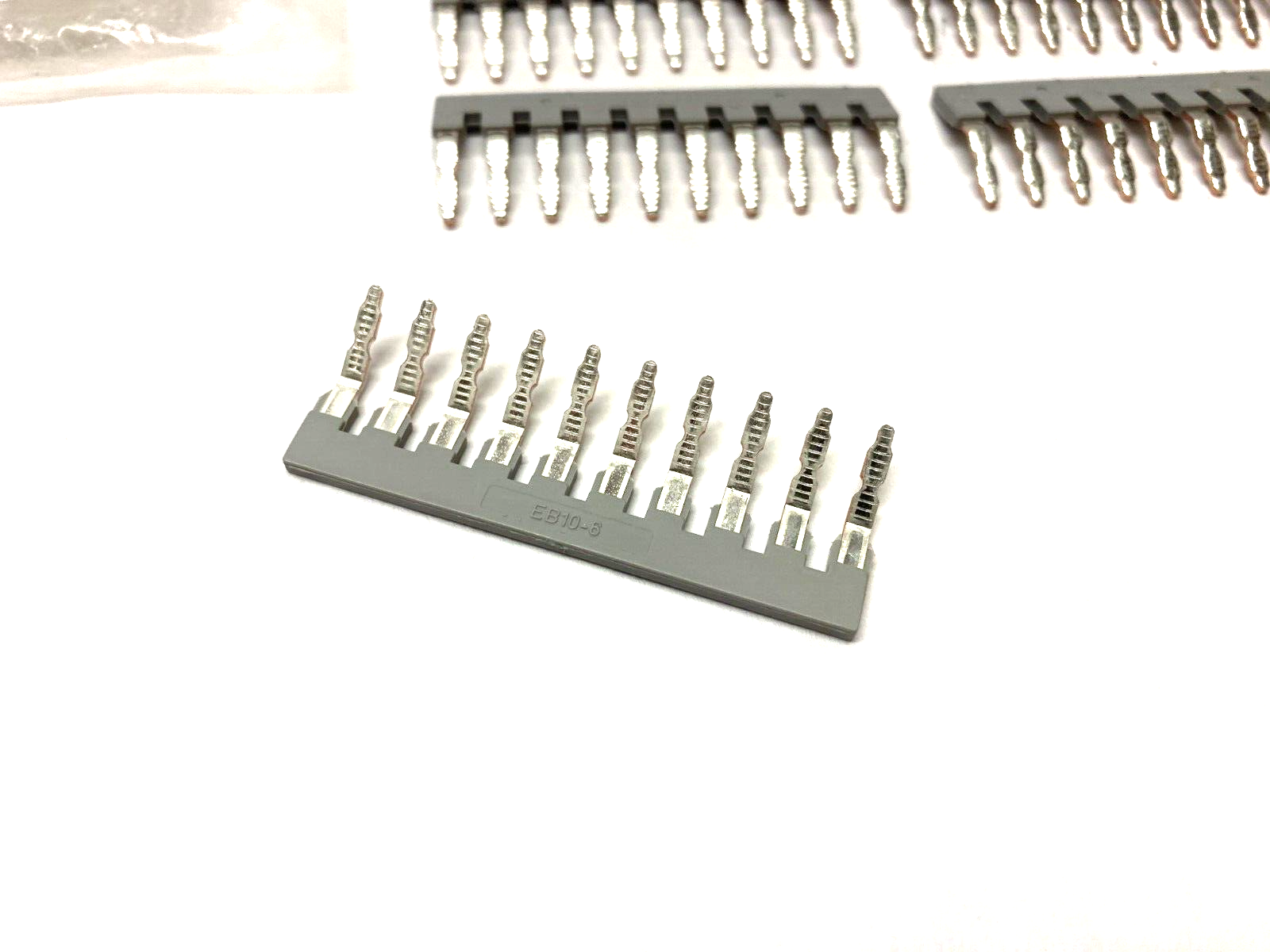 Phoenix Contact EB 10-8 Gray Insertion Jumper Bridge 0201139 PKG OF 25 - Maverick Industrial Sales