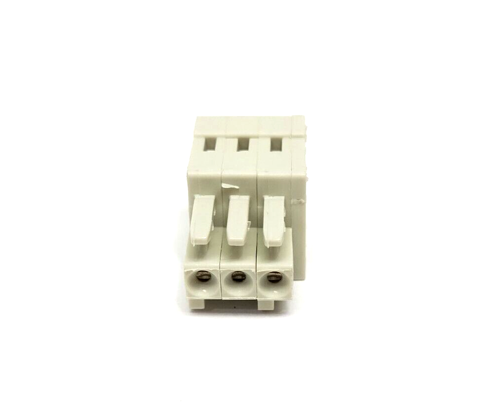 Wago 734-103/032-000 3-Pin Female Cage Clamp Connector 3.5mm Pitch LOT OF 2 - Maverick Industrial Sales