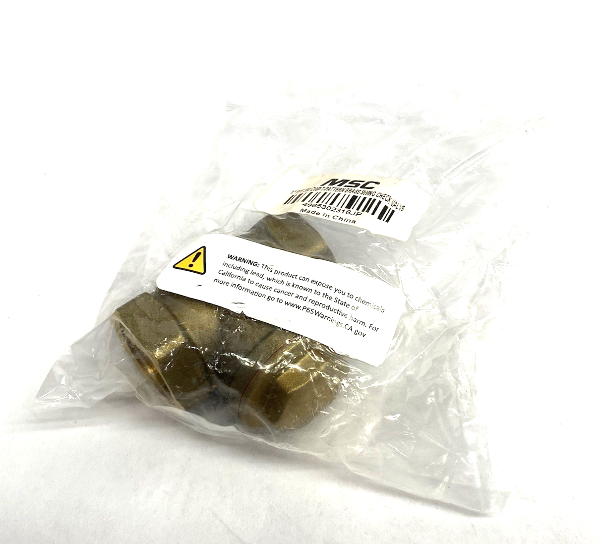 38080784 | Value Collection 4965302316JP Check Valve: 1" Pipe Check Swing, - New - Maverick Industrial Sales