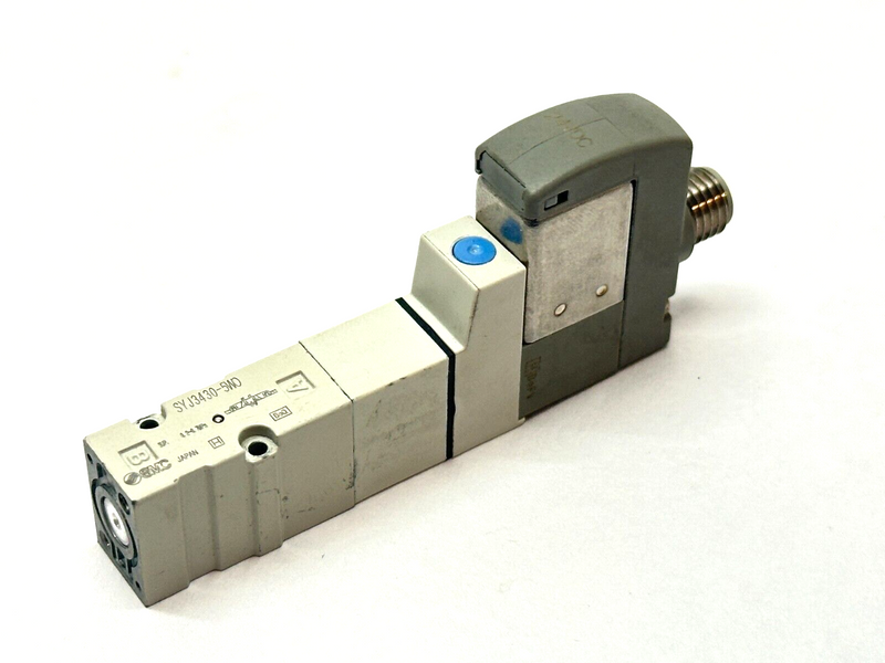 SMC SYJ3430-5WO Solenoid Valve 5-Port 24VDC - Maverick Industrial Sales