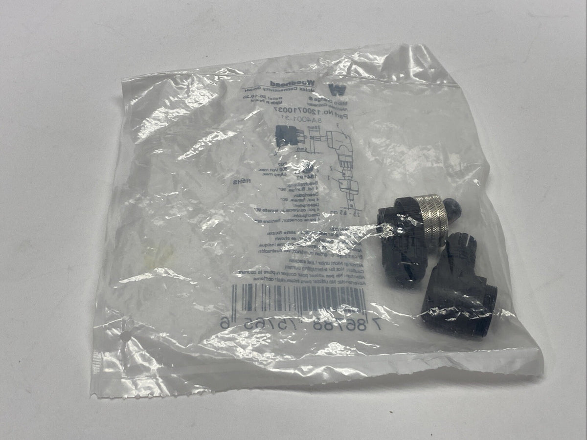 1200710037 | Woodhead Micro Change Attachable Connector 8A4001-31 - New - Maverick Industrial Sales