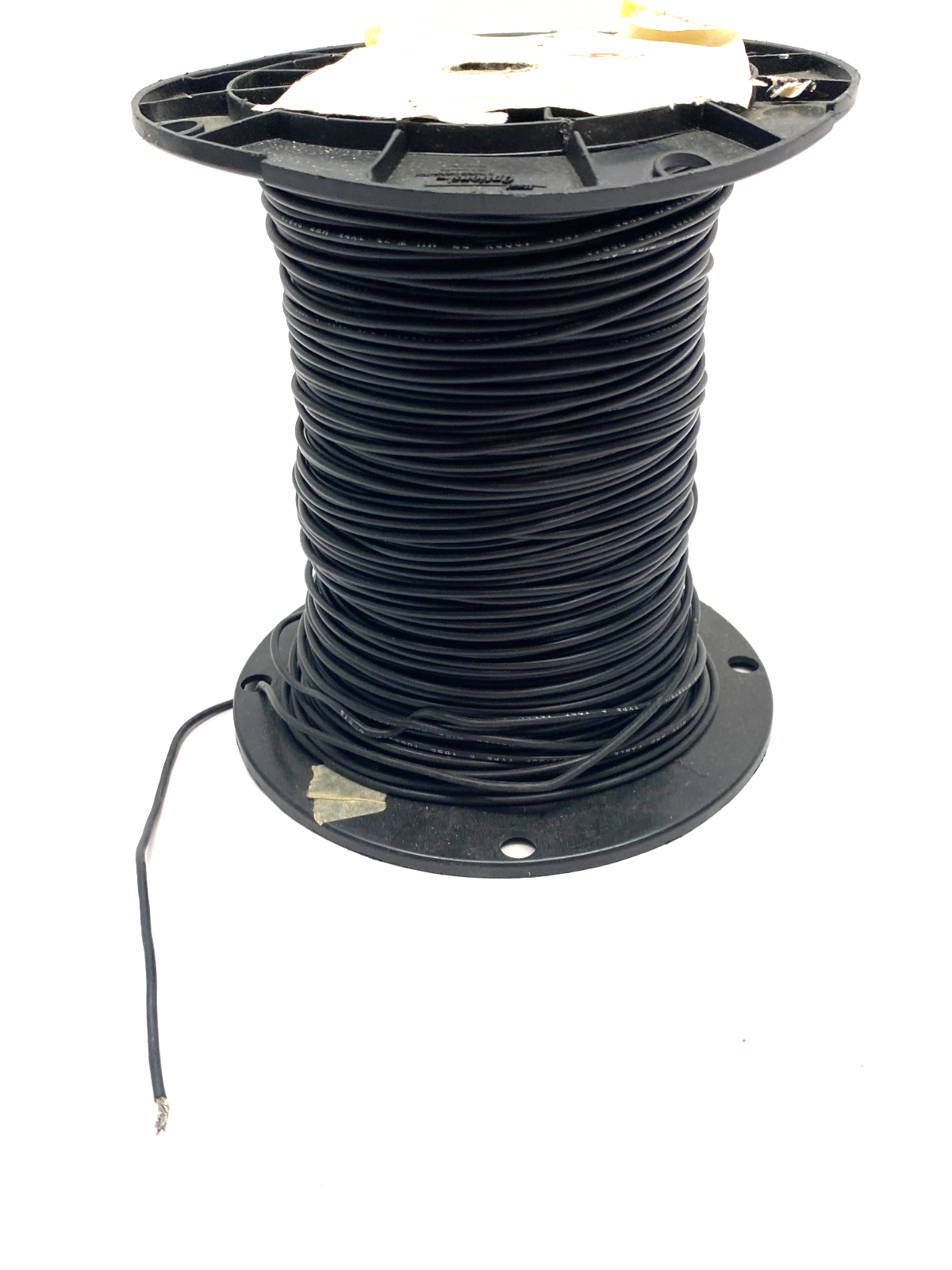 MIL-W-76B-16G | Allied Wire and Cable Hook-Up Wire, Black ABT~ 600 FOOT ROLL - New – Open box - Maverick Industrial Sales