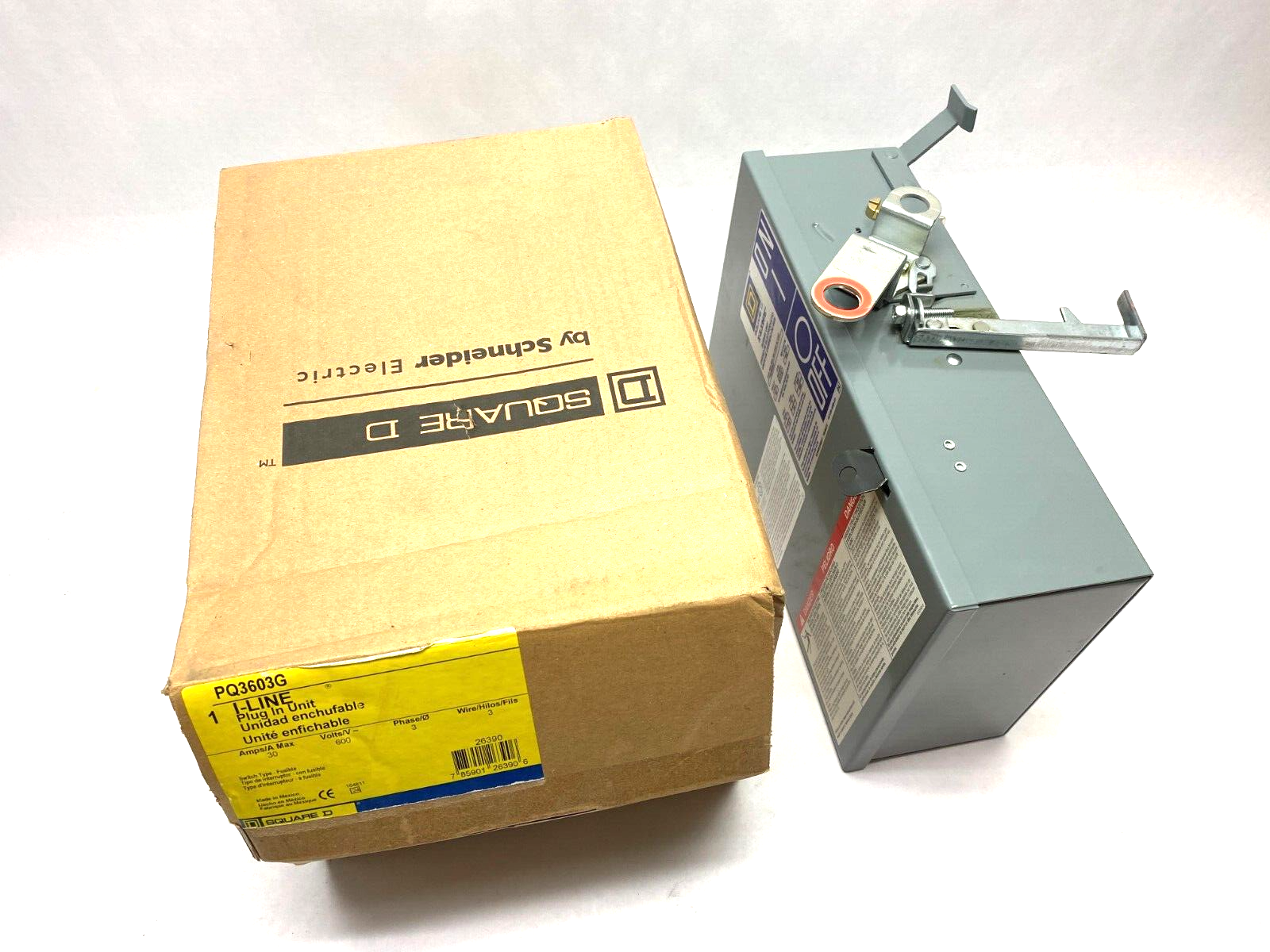 Square D PQ3603G I-LINE Fusible Busway Plug-In Unit 3-Phase 30A 600V - Maverick Industrial Sales