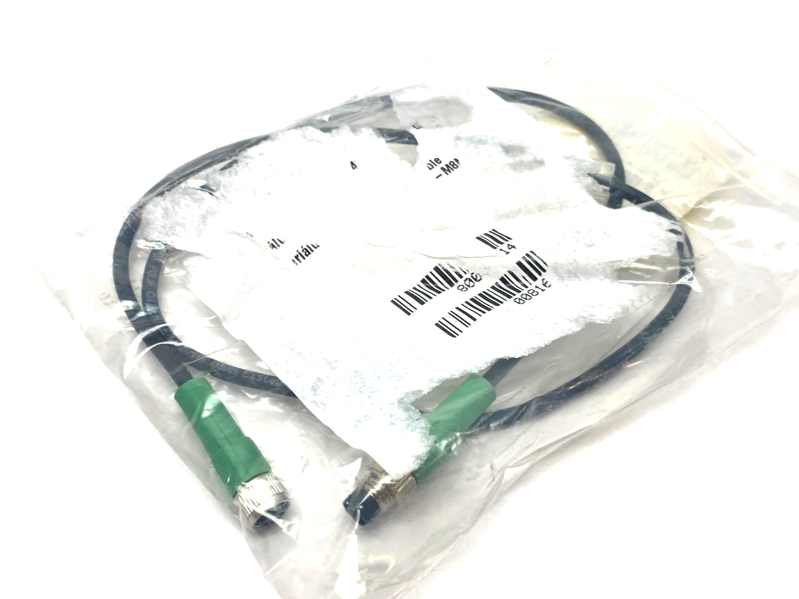 Phoenix Contact SAC-3P-M 8MS/0,6-PUR/M 8FS Double Ended Cordset 3-Pos. 1681910 - Maverick Industrial Sales
