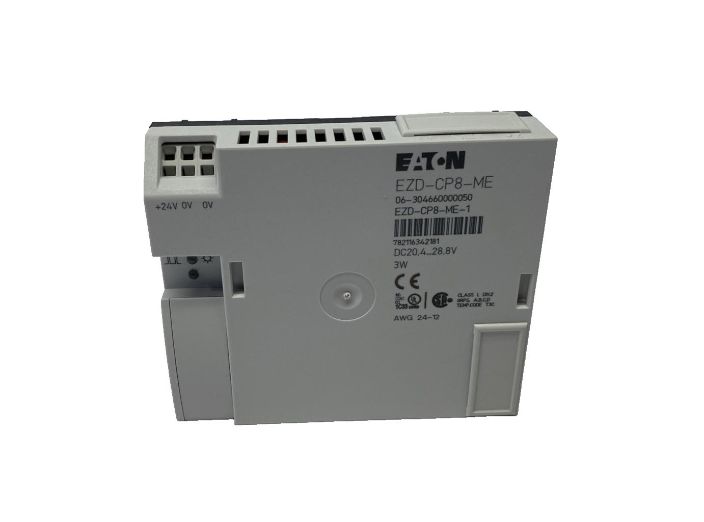 Eaton EZD-CP8-ME-1 Easy Programmable Relay CPU w/ 24VDC Power Supply - Maverick Industrial Sales