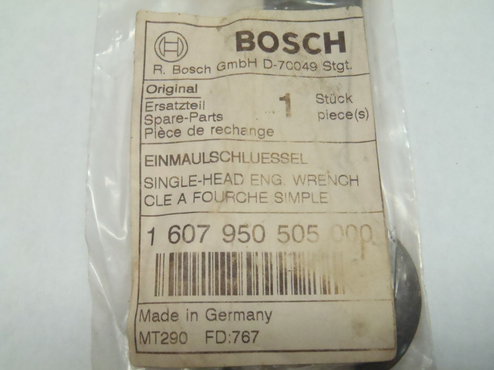 Bosch 1 607 950 505 000 Single Head Engine Wrench 22 - Maverick Industrial Sales
