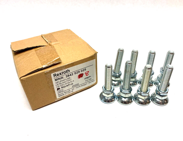 Bosch Rexroth 3842529025 Leveling Foot D30 M12X72,5 BOX OF 8 - Maverick Industrial Sales