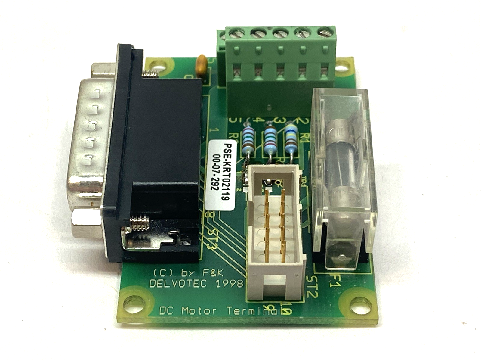 F&K Delvotec PSE-KRT02119 DC Motor Terminal Board - Maverick Industrial Sales
