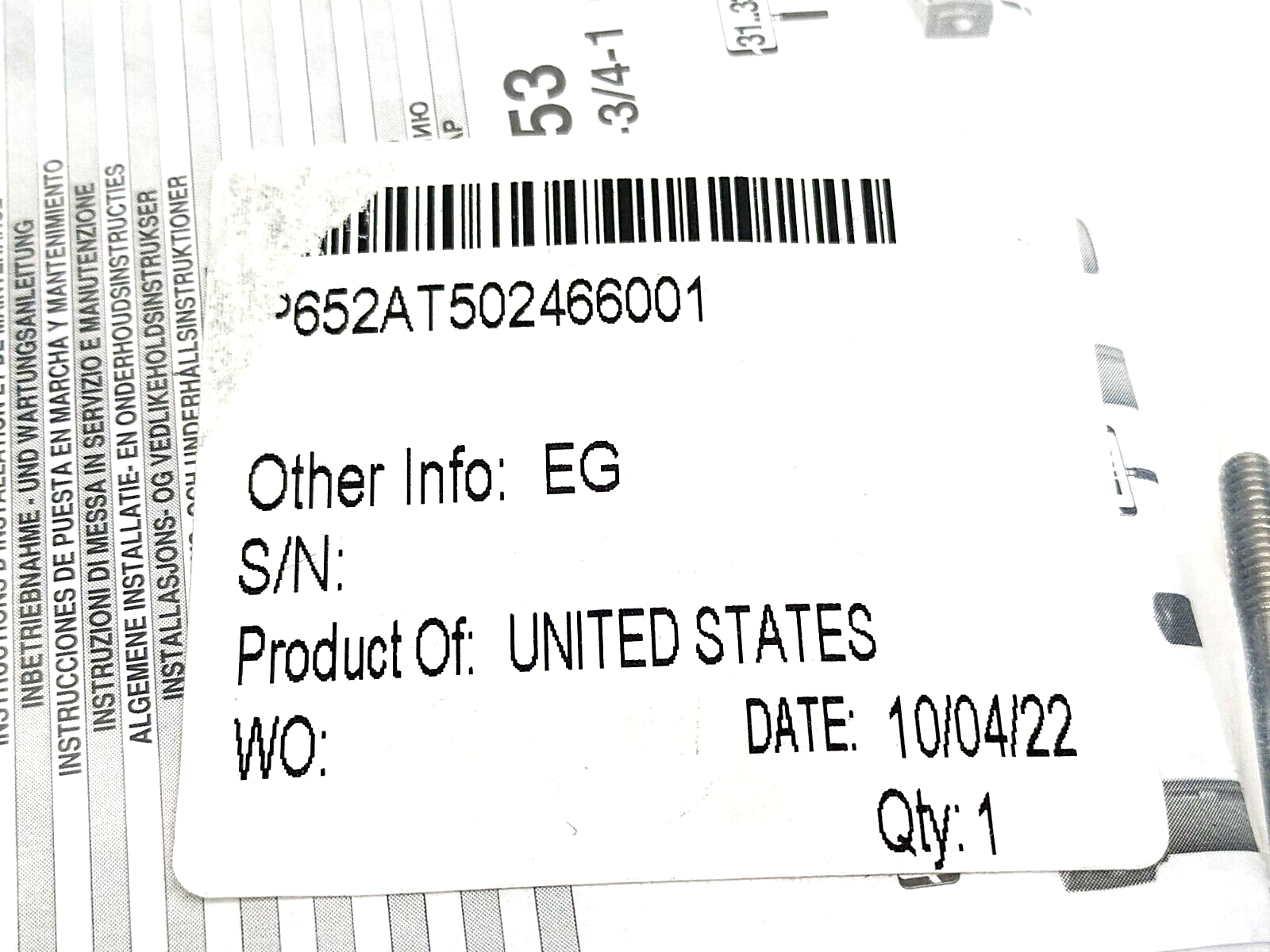 Numatics P652AT502466001 652 Series Clamp Set - Maverick Industrial Sales